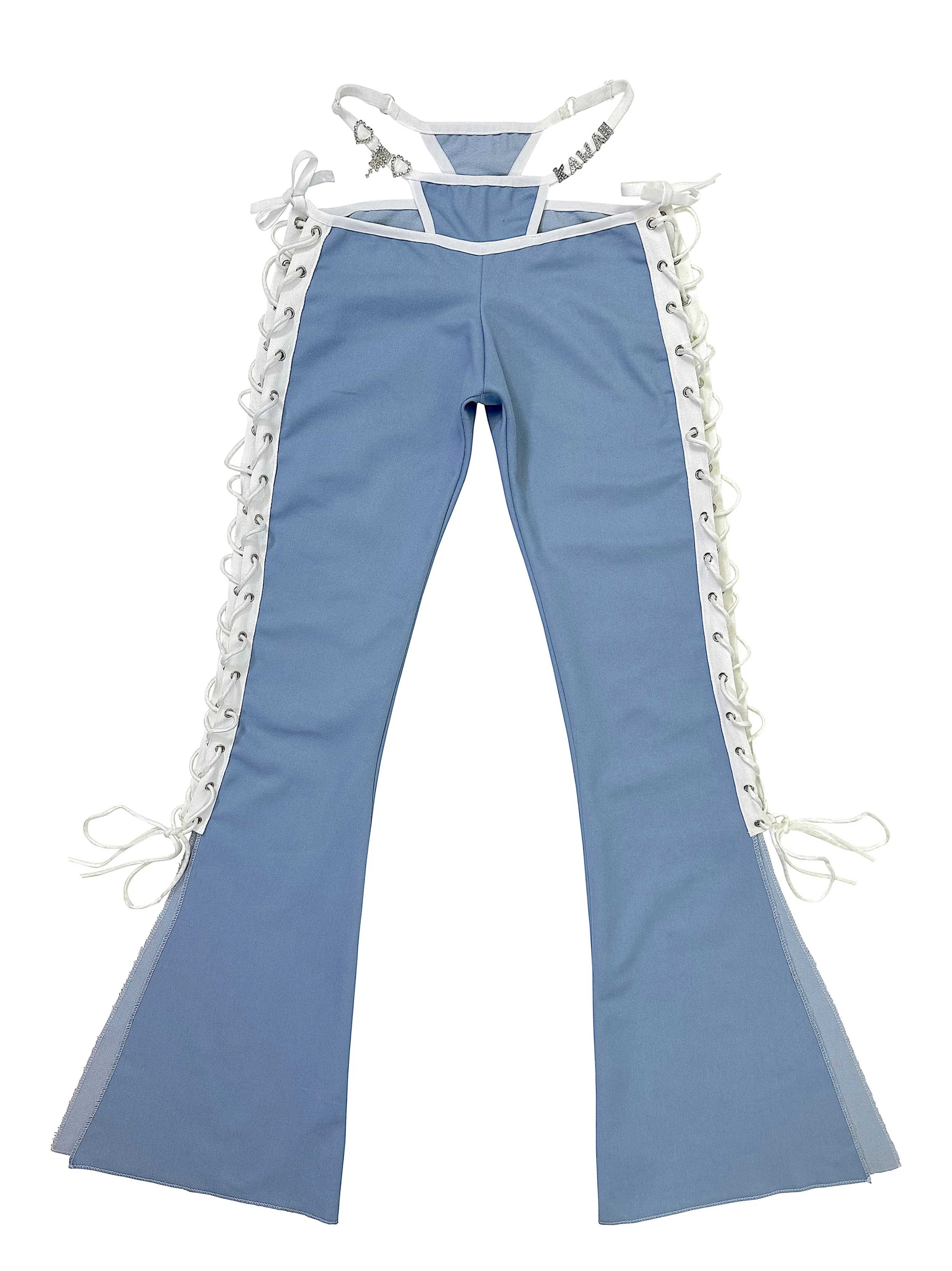 BELLA DENIM THONG PANTS - Image 7