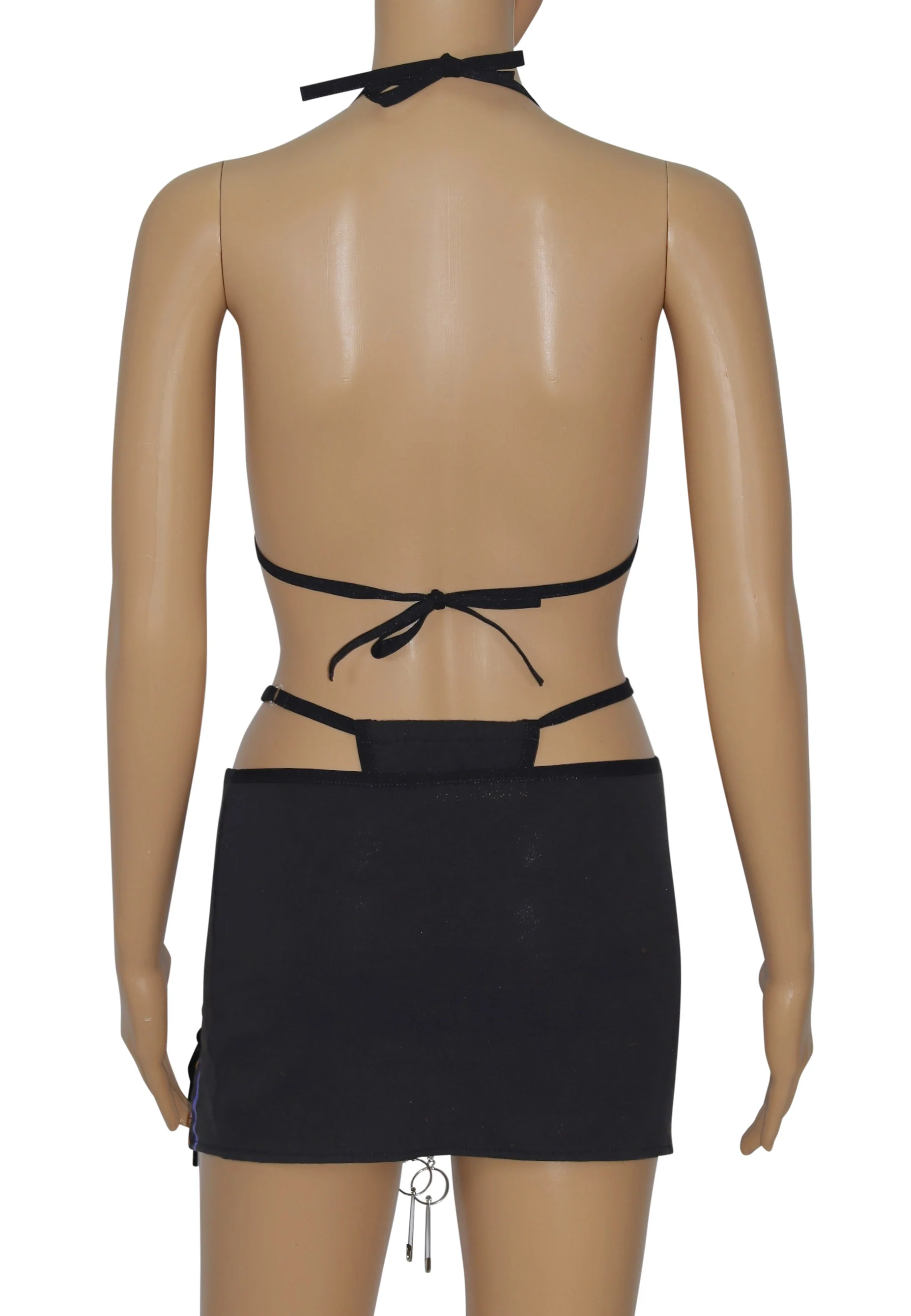 BLACK KILLER KLOWNS SKIRT SET - Image 4