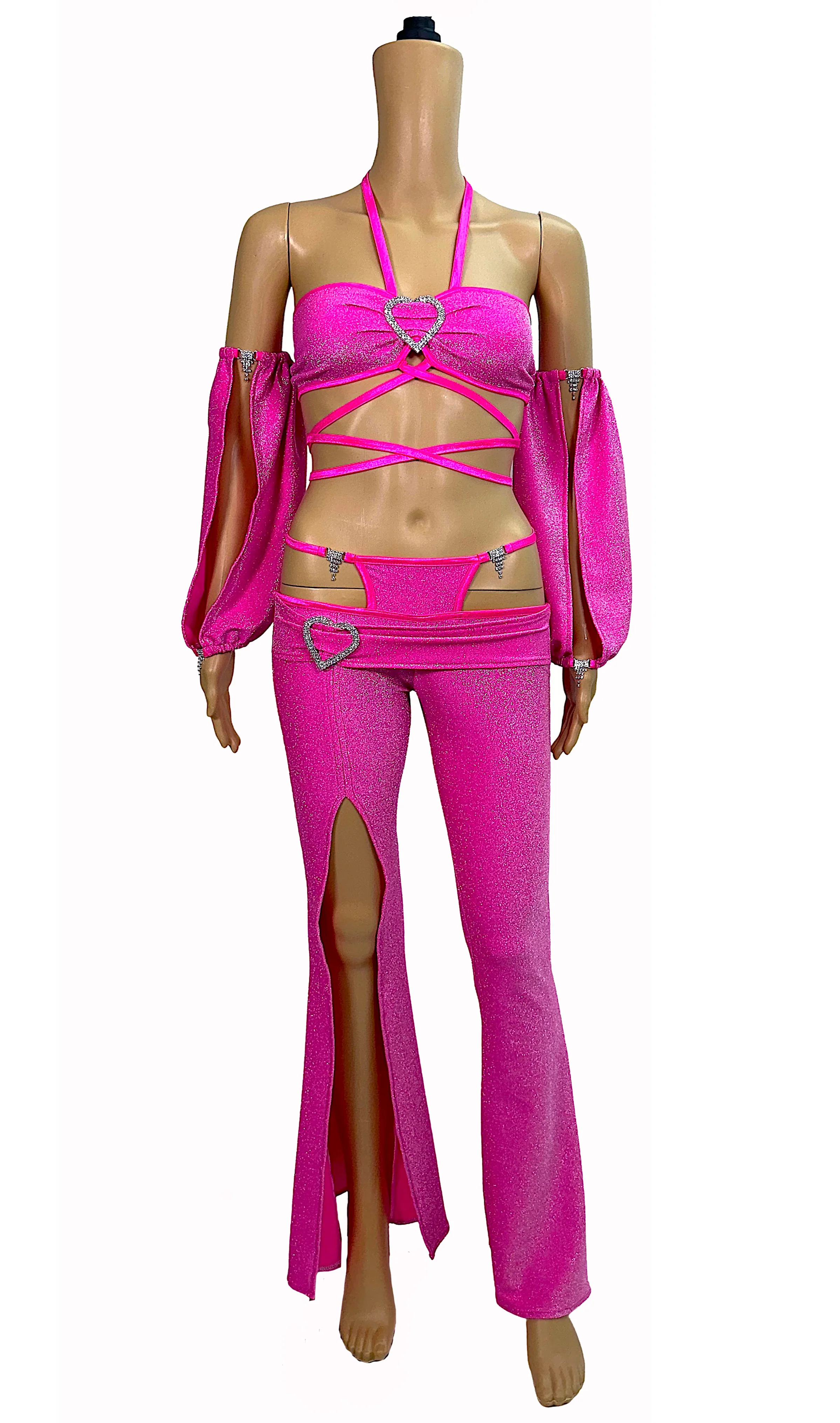 BOOTYLICIOUS SLIT PANTS - Image 5