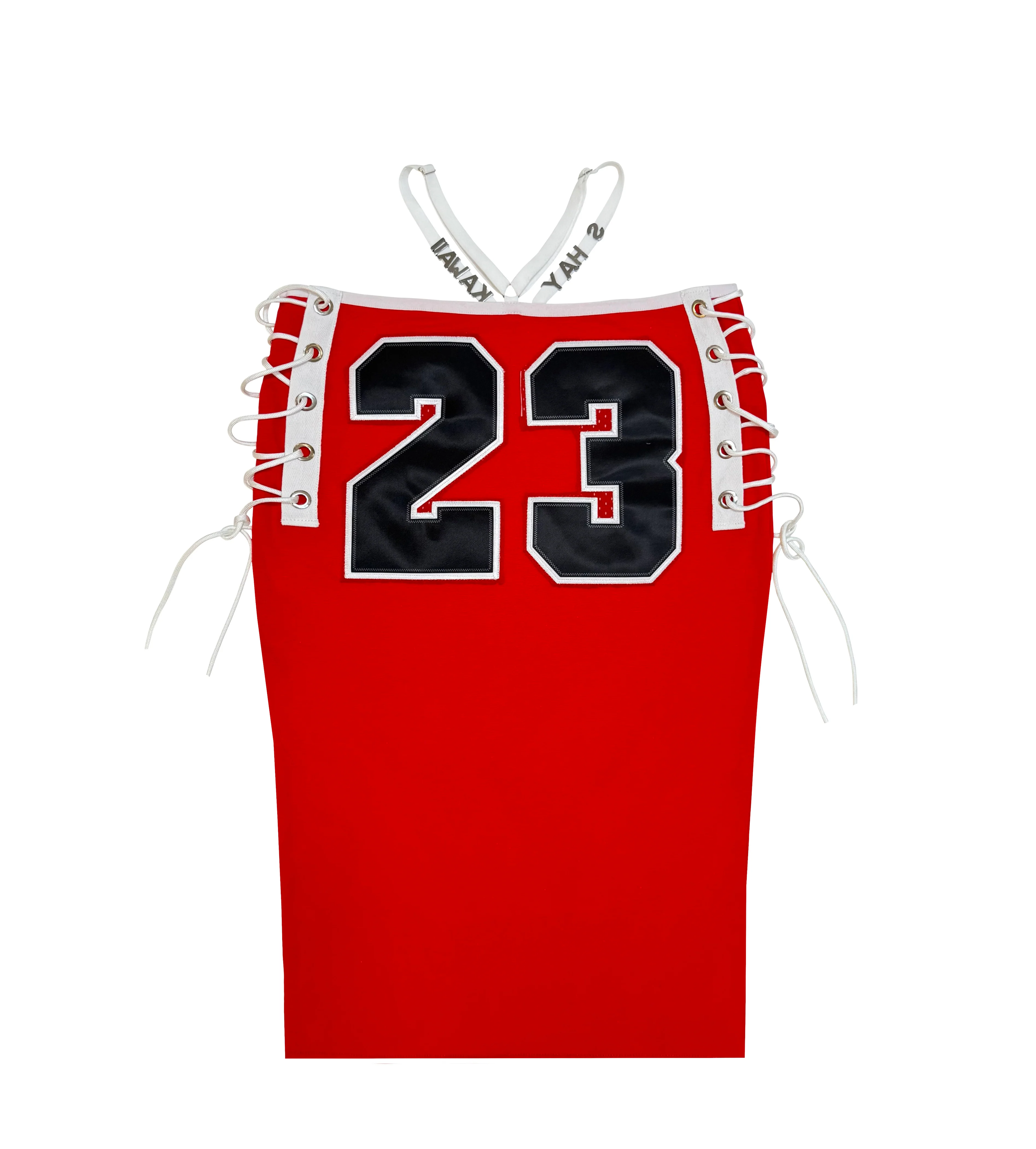 BULLS MIDI SKIRT SET RED - Image 2