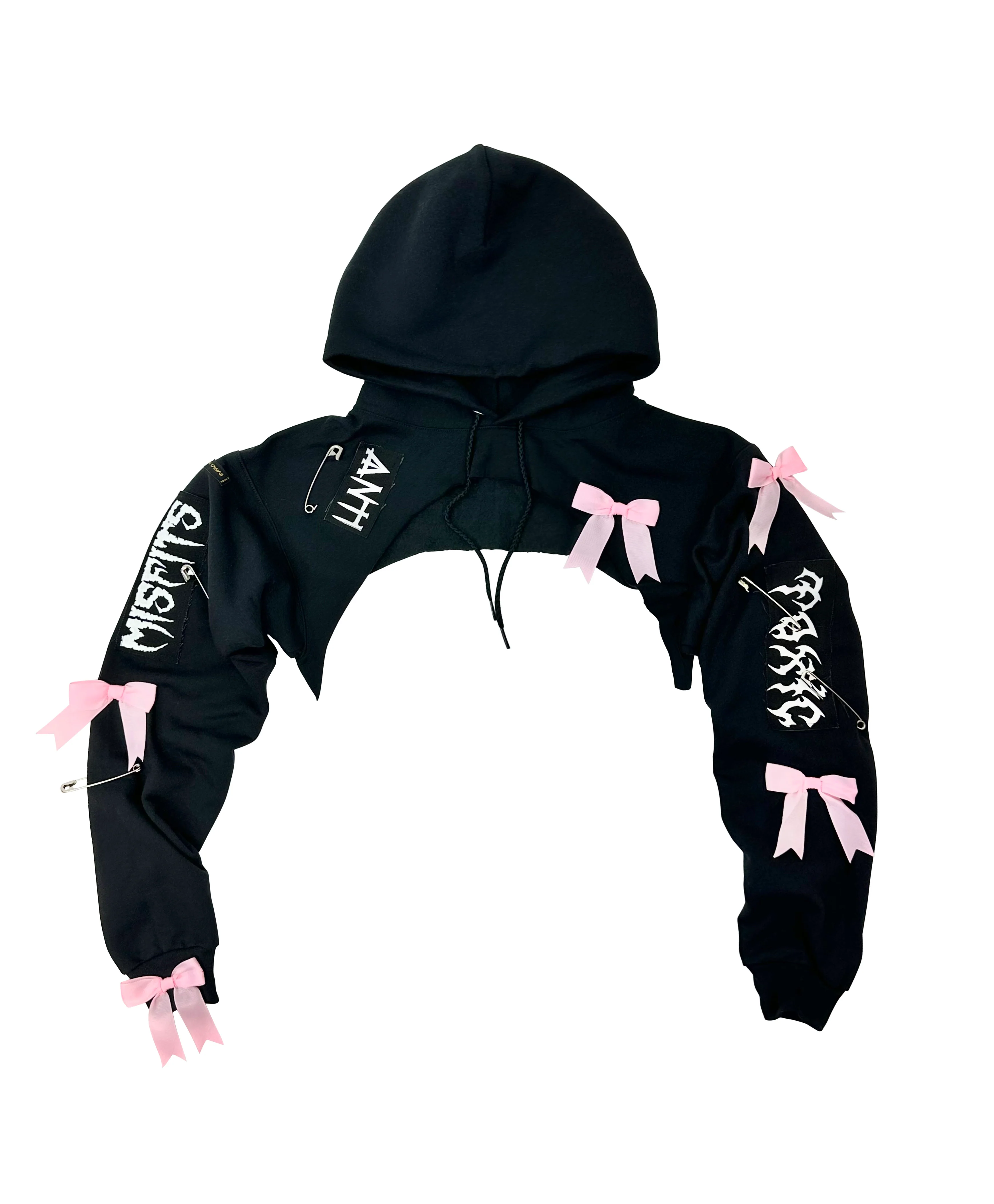 CRÈME DE LA CRÈME CROP HOODIE - Image 3
