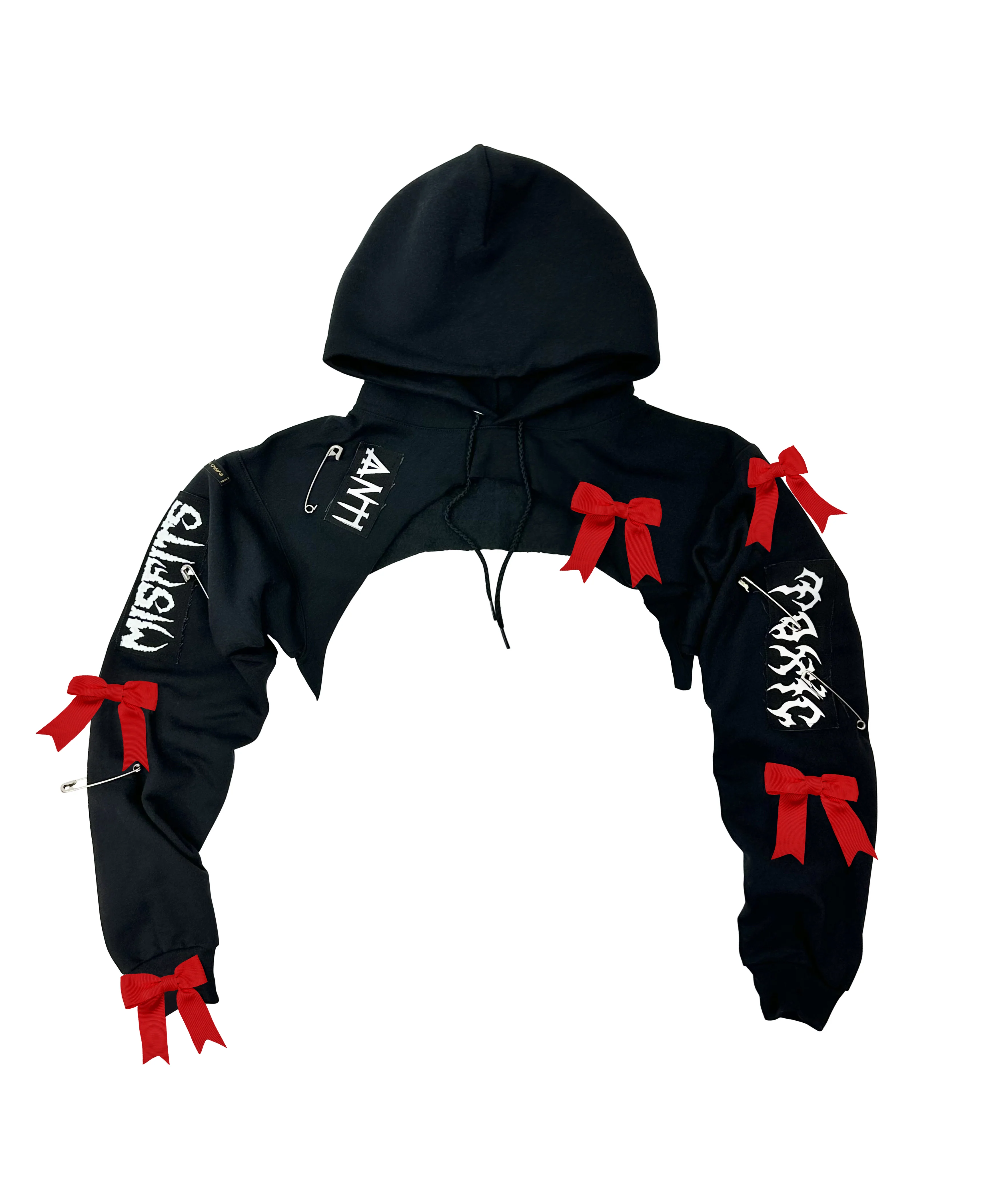 CRÈME DE LA CRÈME CROP HOODIE - Image 5