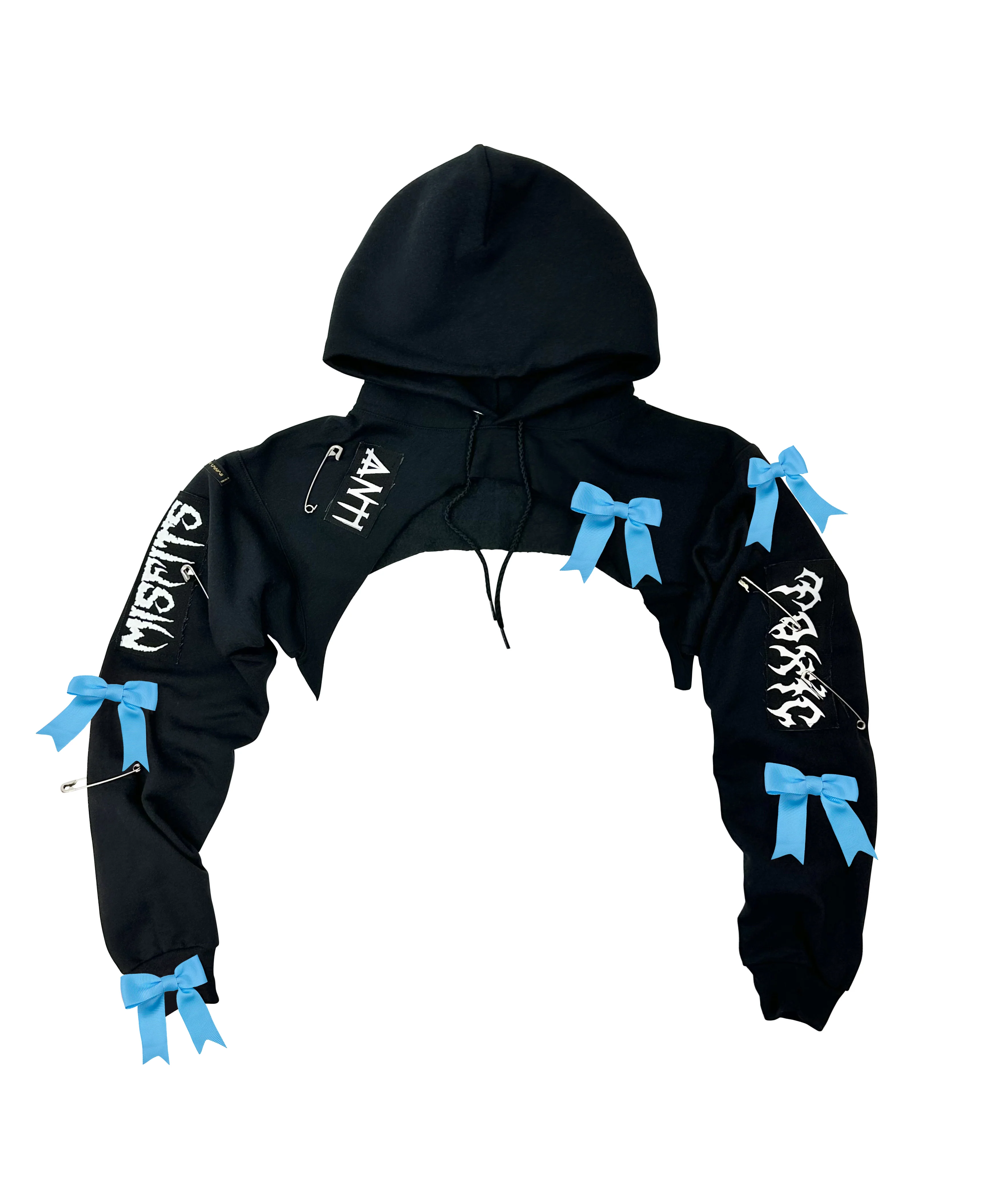 CRÈME DE LA CRÈME CROP HOODIE - Image 9