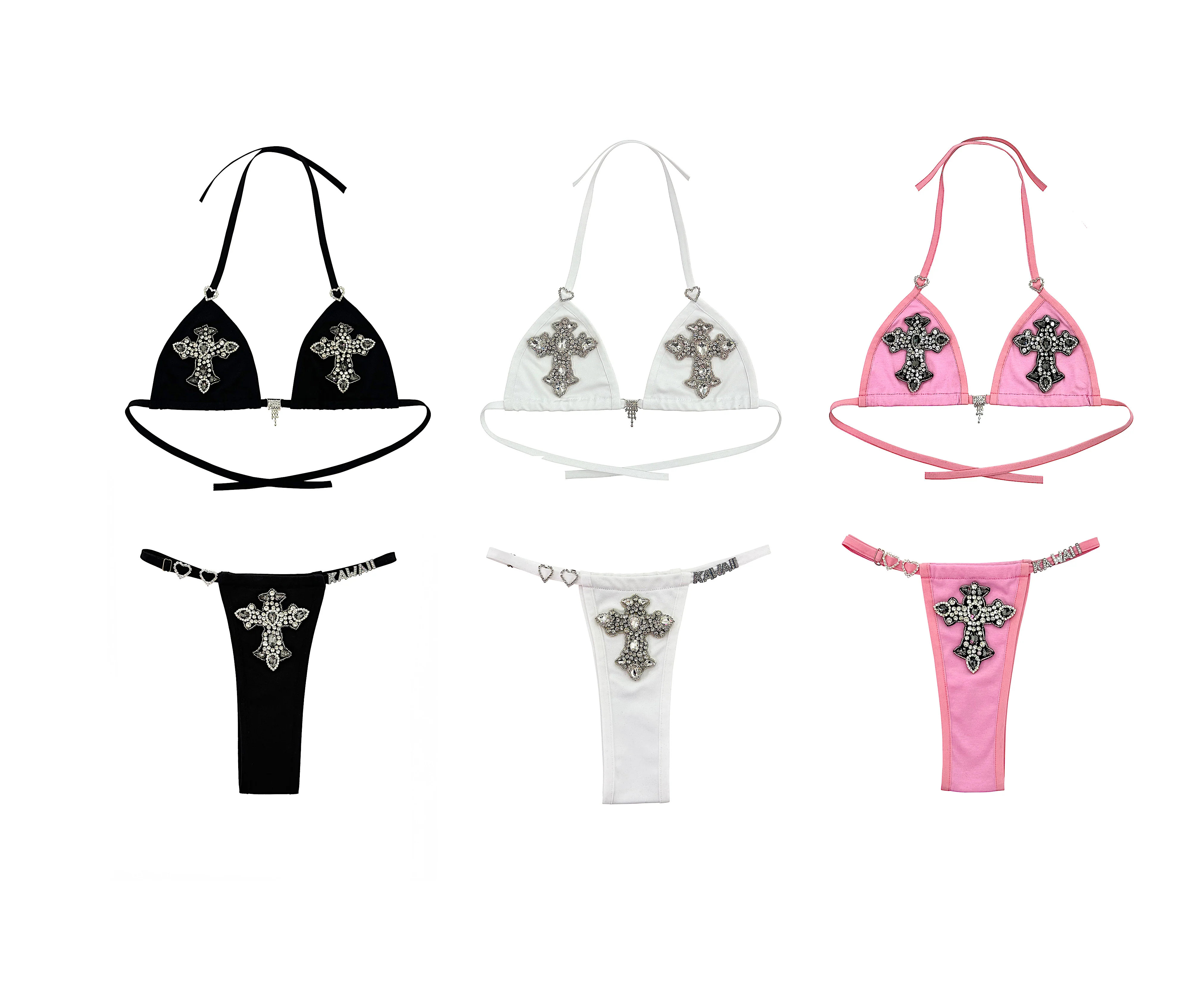 CROSS ANGEL BIKINI WHITE - Image 5