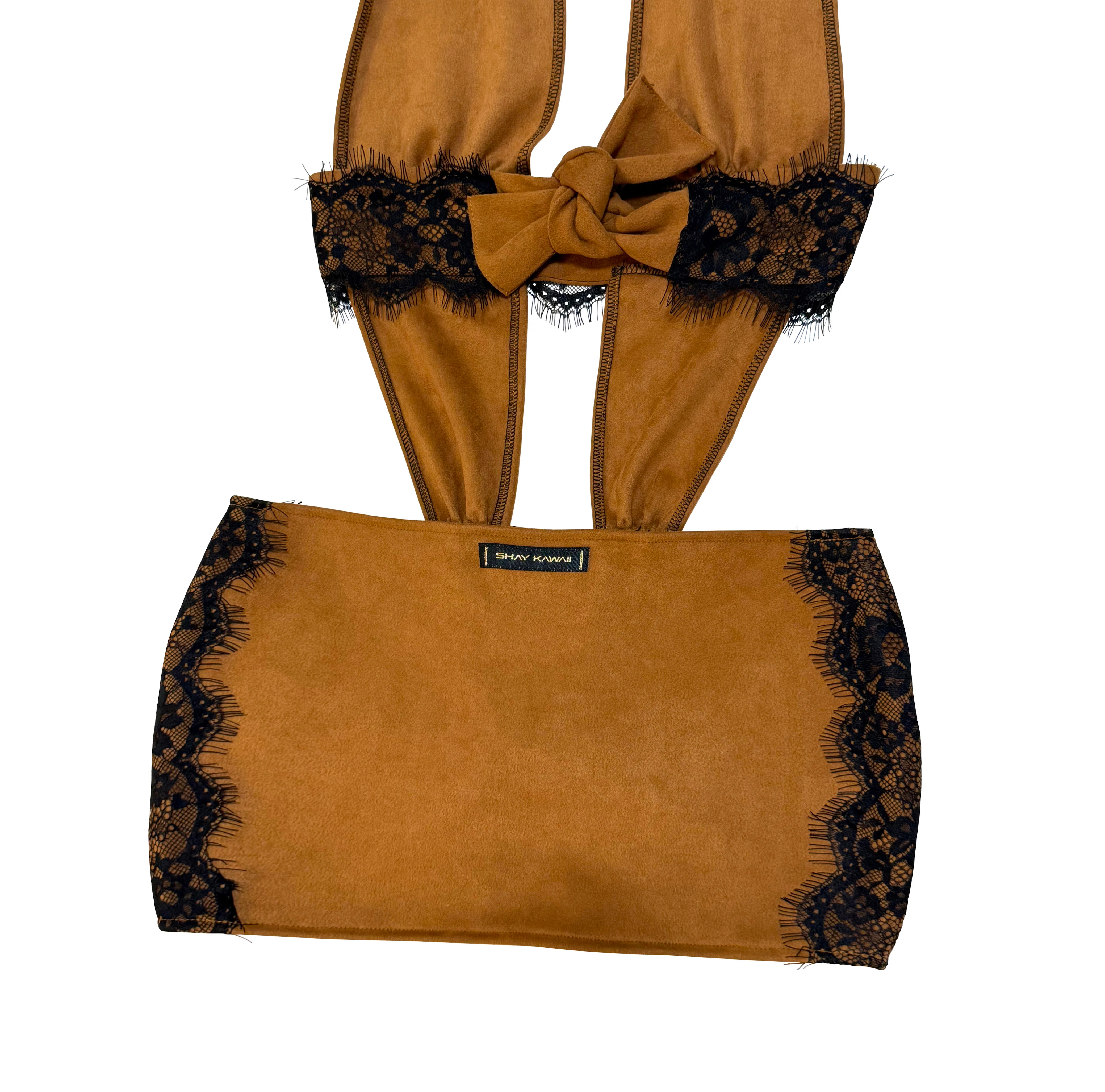 DESERT ROSE DRESS BROWN - Image 6