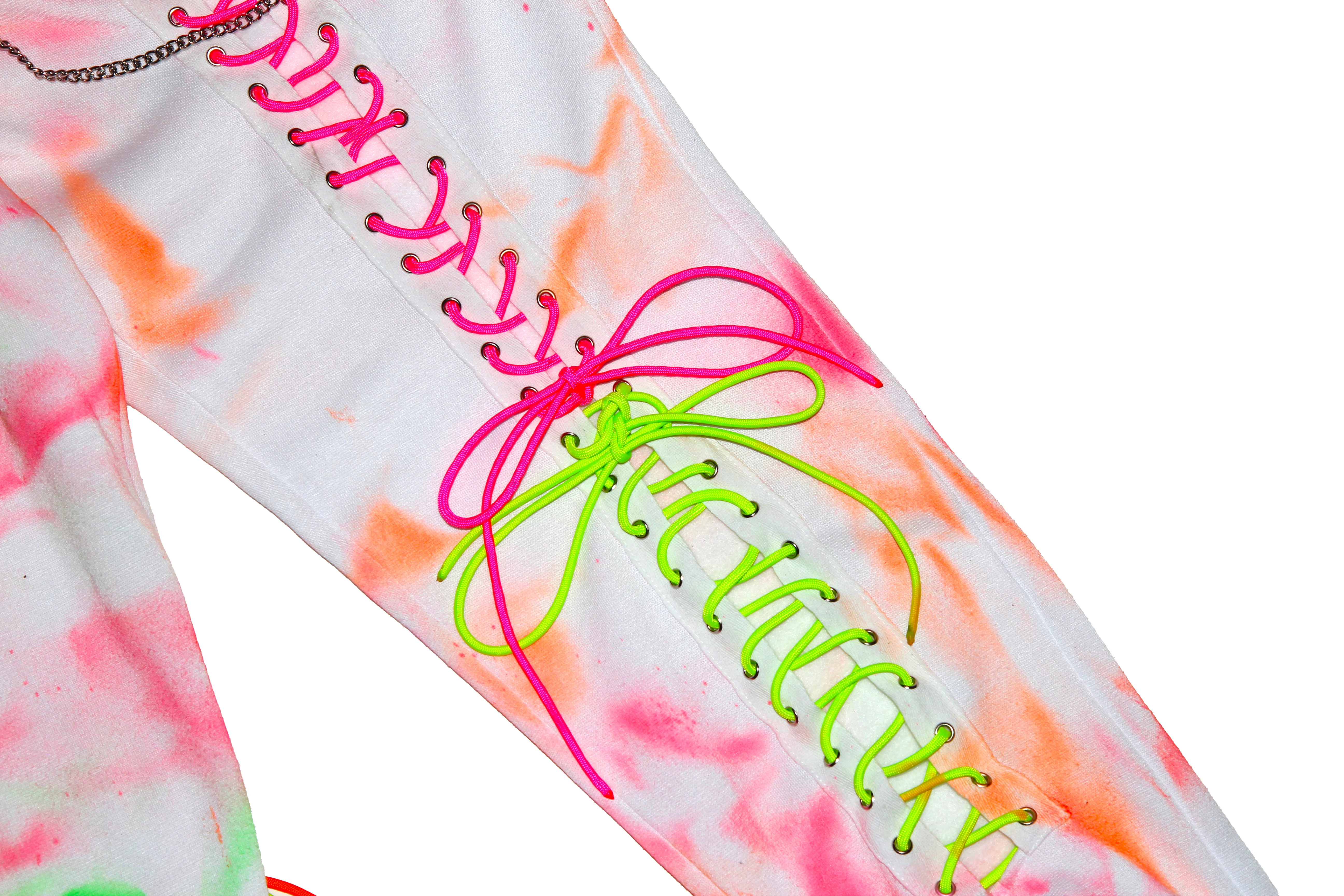 DREAMLAND LACED UP JOGGERS - Image 4