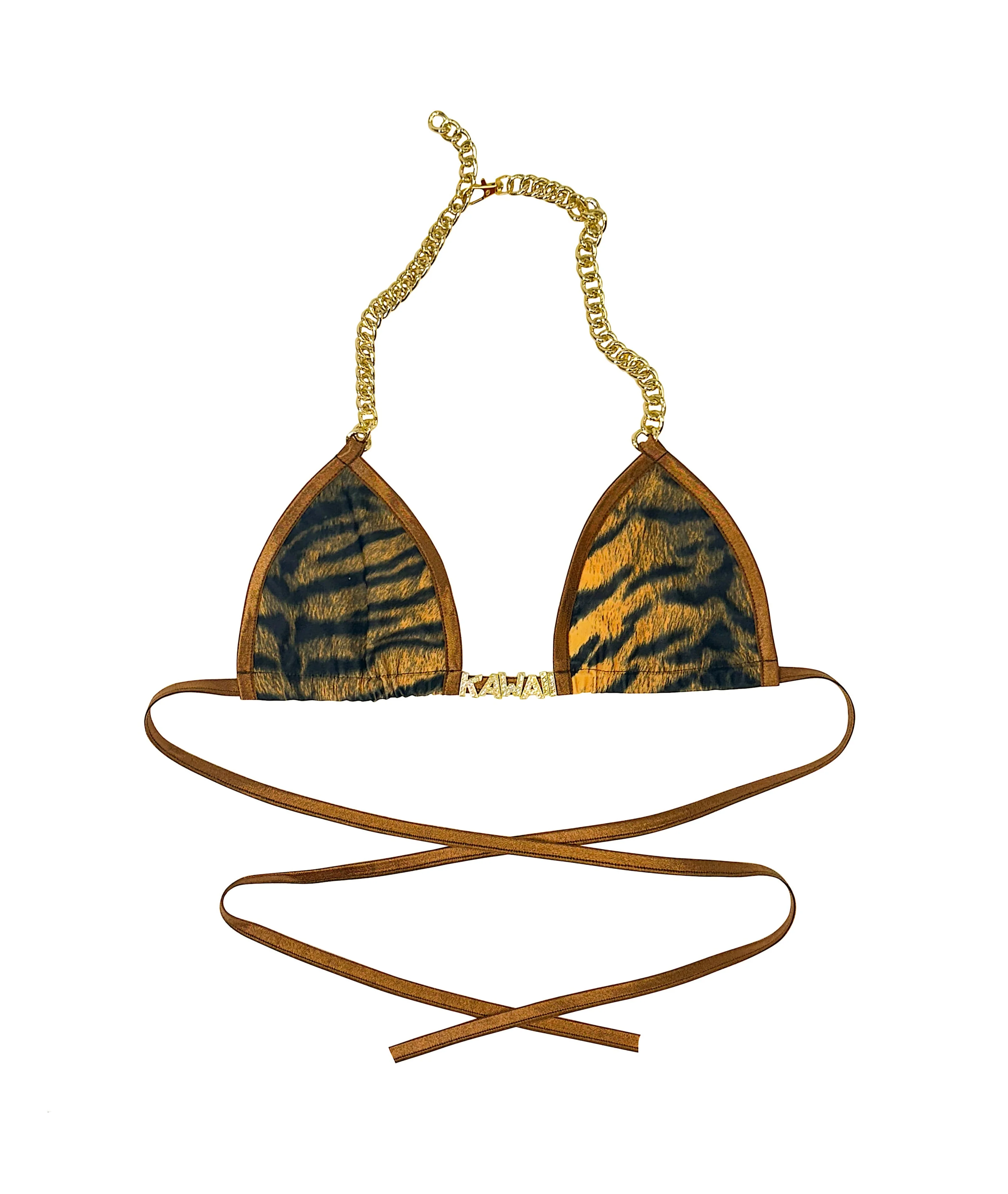 LILLY GOLD PYTHON MINI SHORT SET - Image 11