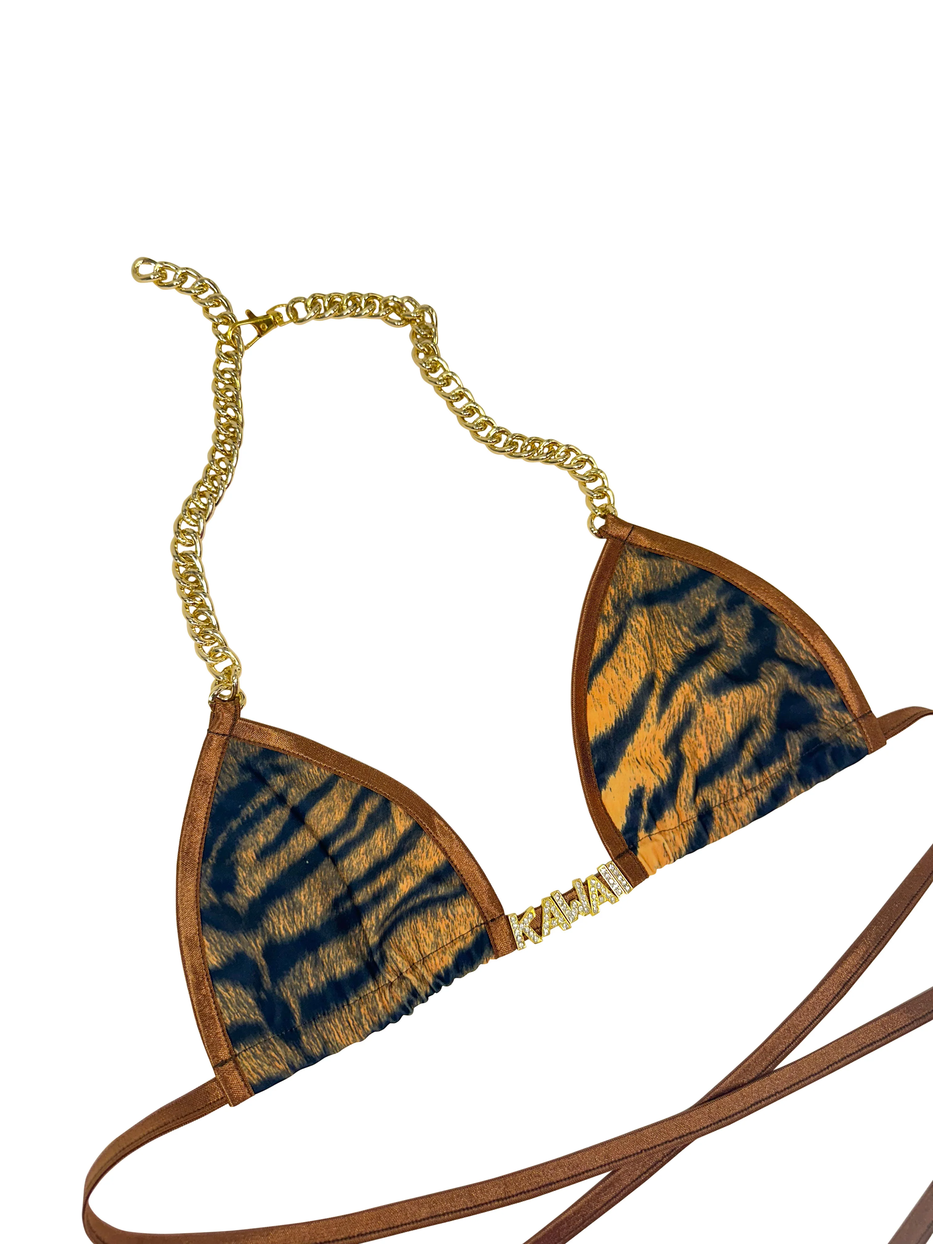 LILLY GOLD PYTHON MINI SHORT SET - Image 13