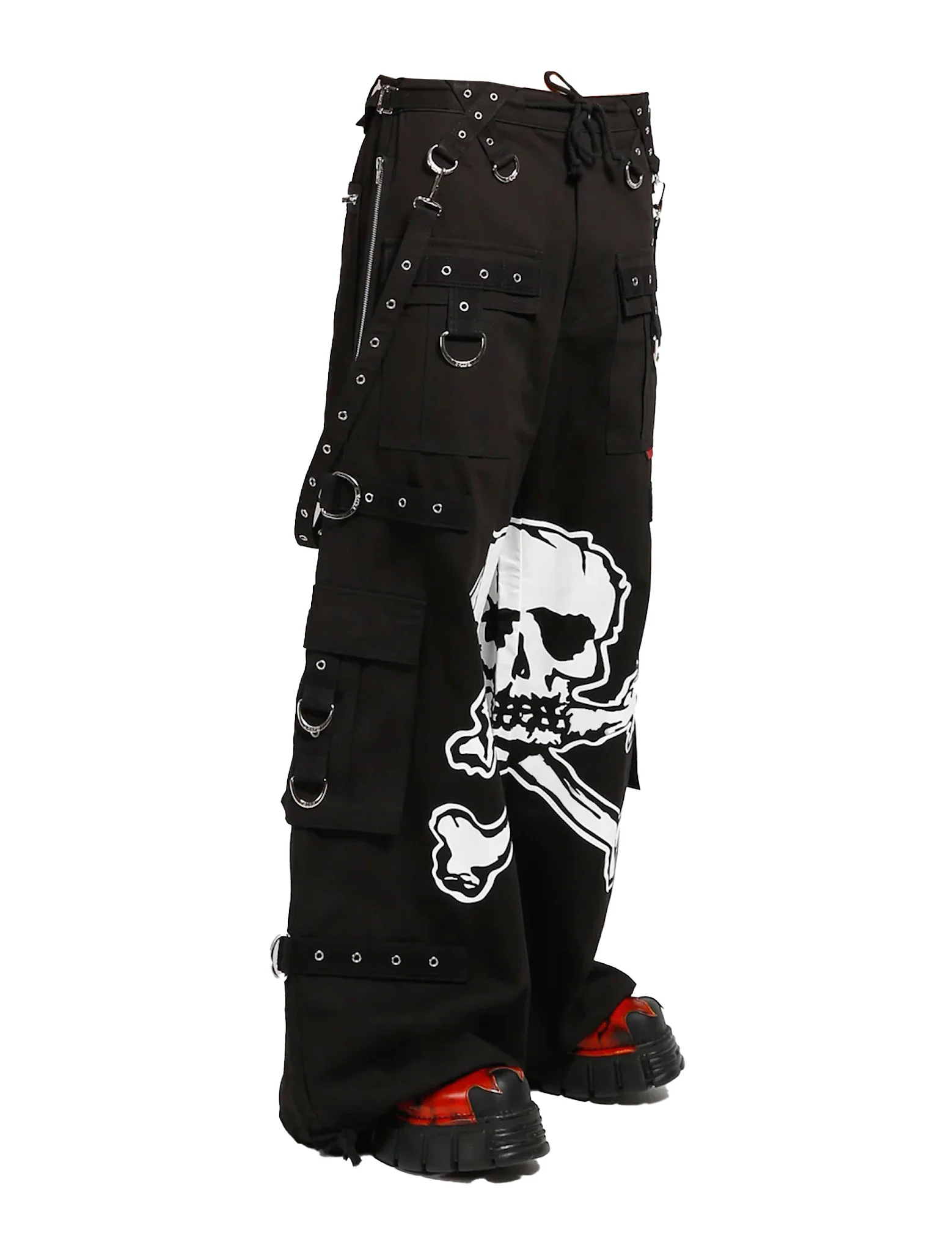 MEGA WHITE SKULL PANT by TRIPP NYC - Image 3