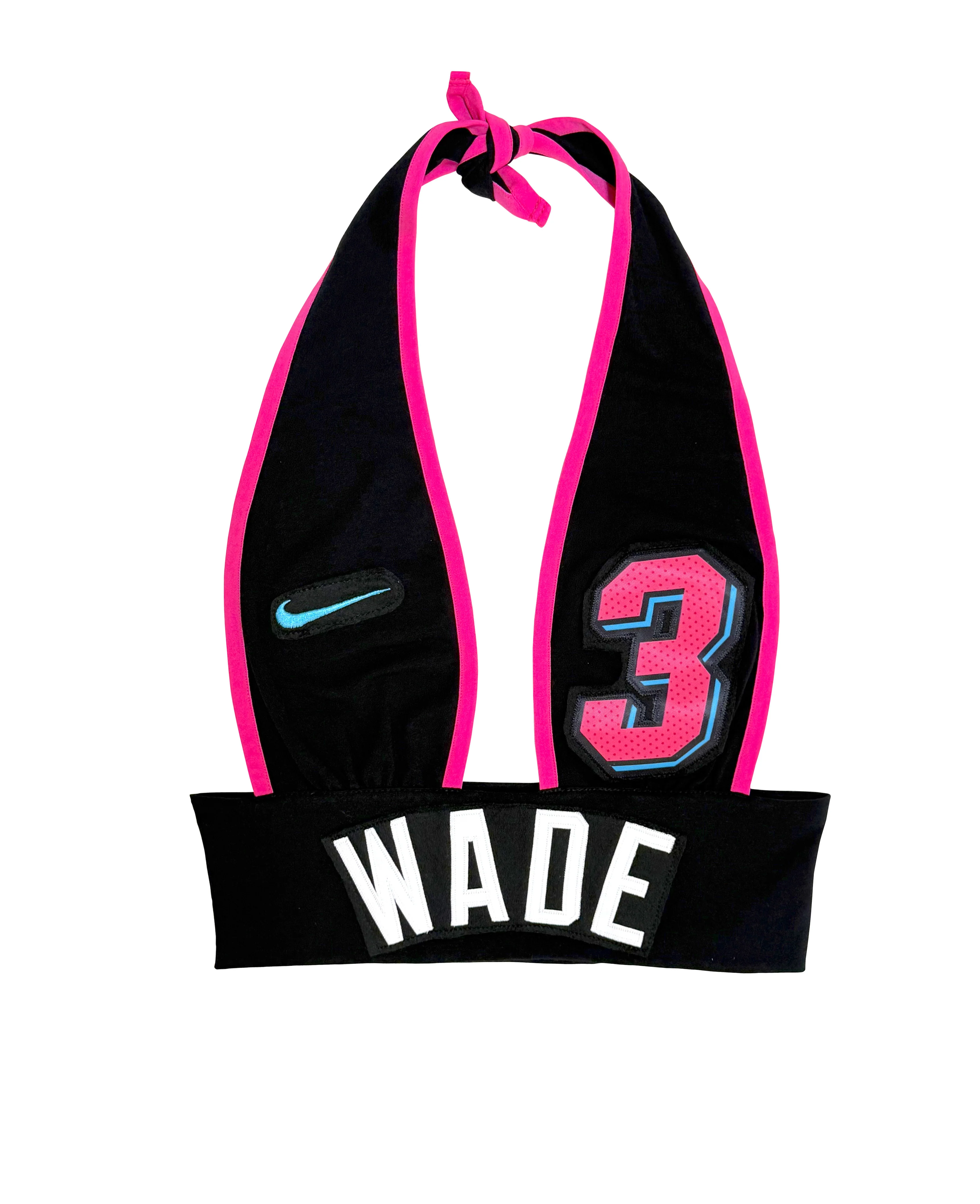 MIAMI HEAT MINI SHORT SET BLACK - Image 4