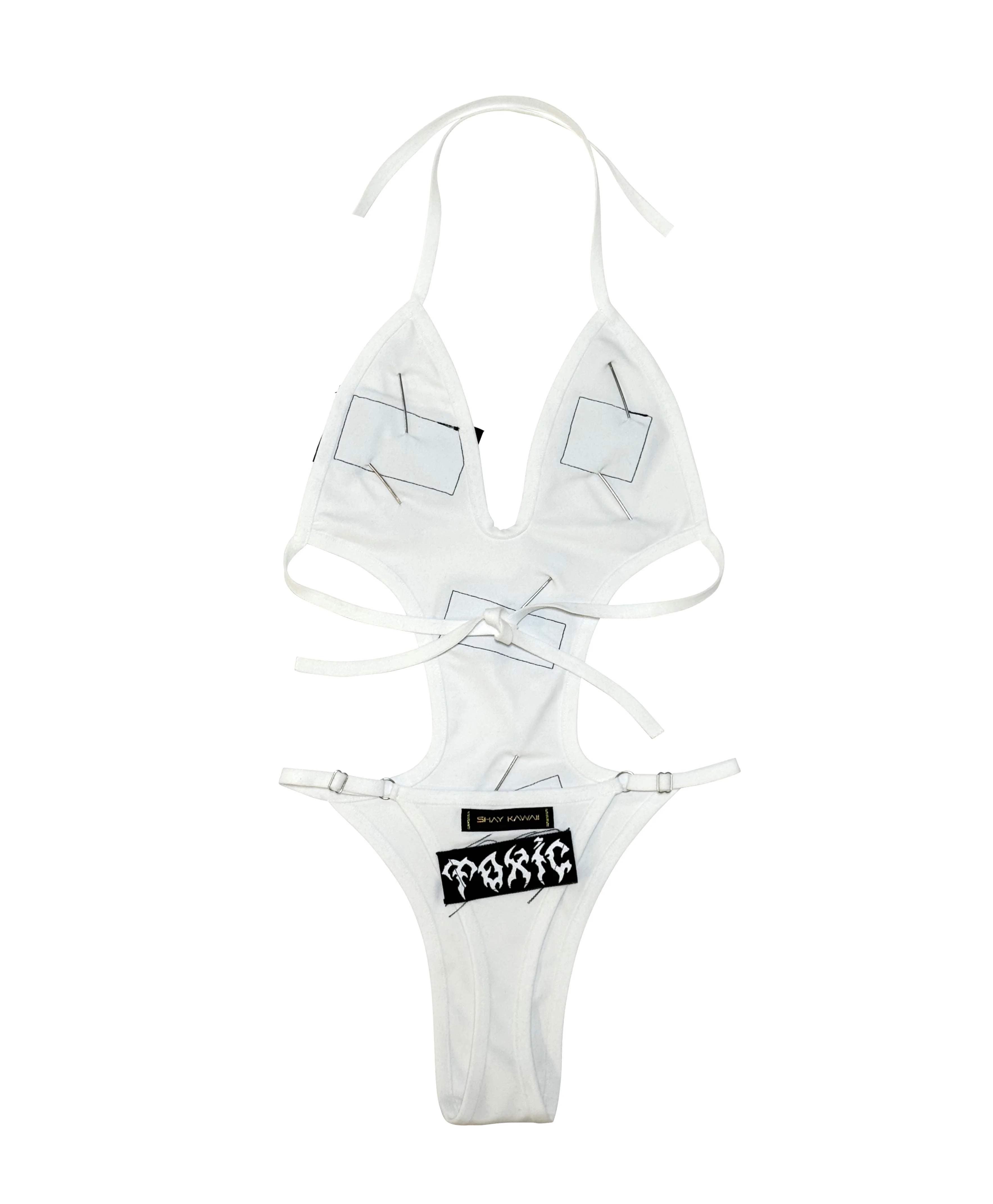 NOCTURNAL ONESIE WHITE - Image 2