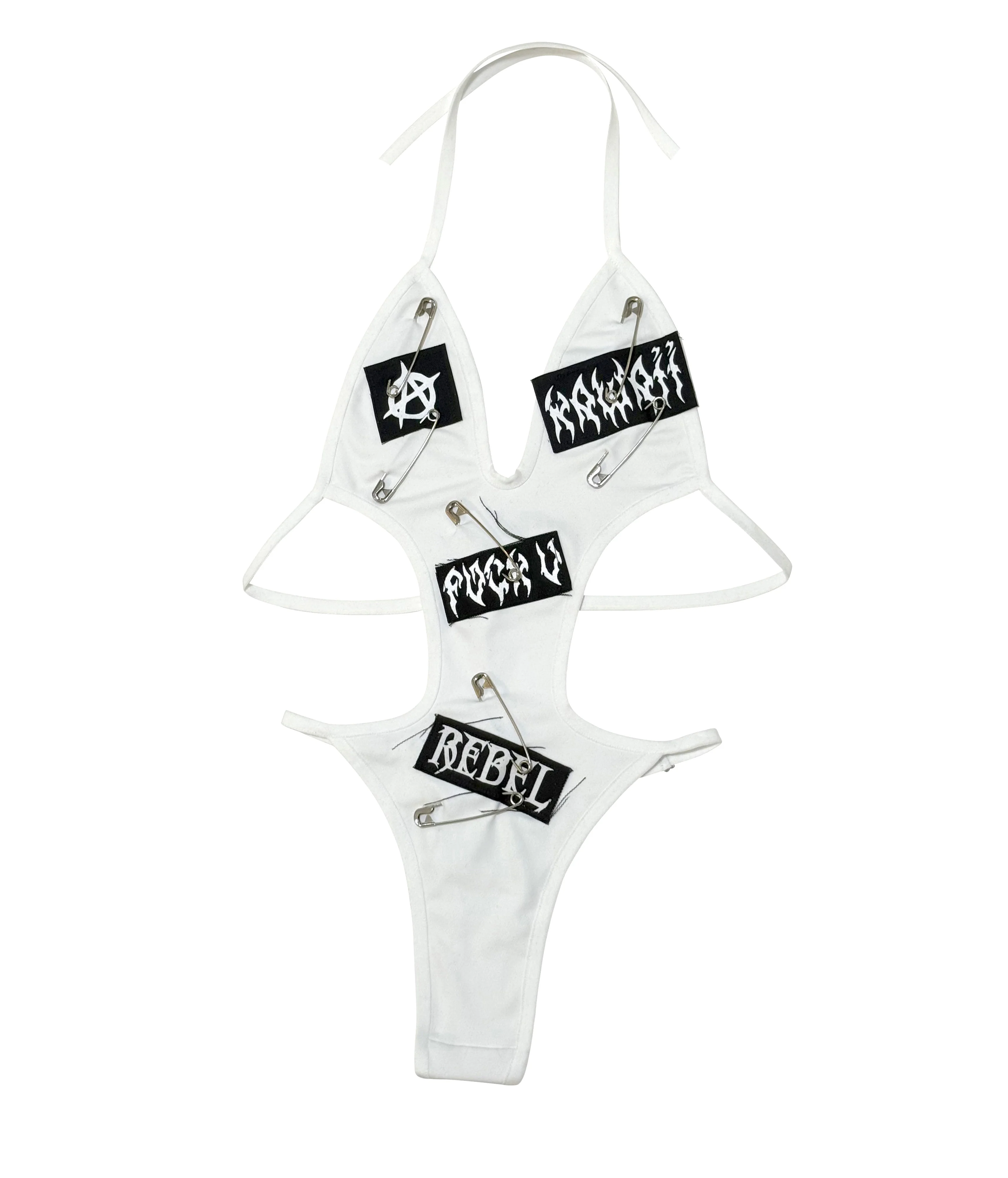 NOCTURNAL ONESIE WHITE - Image 3