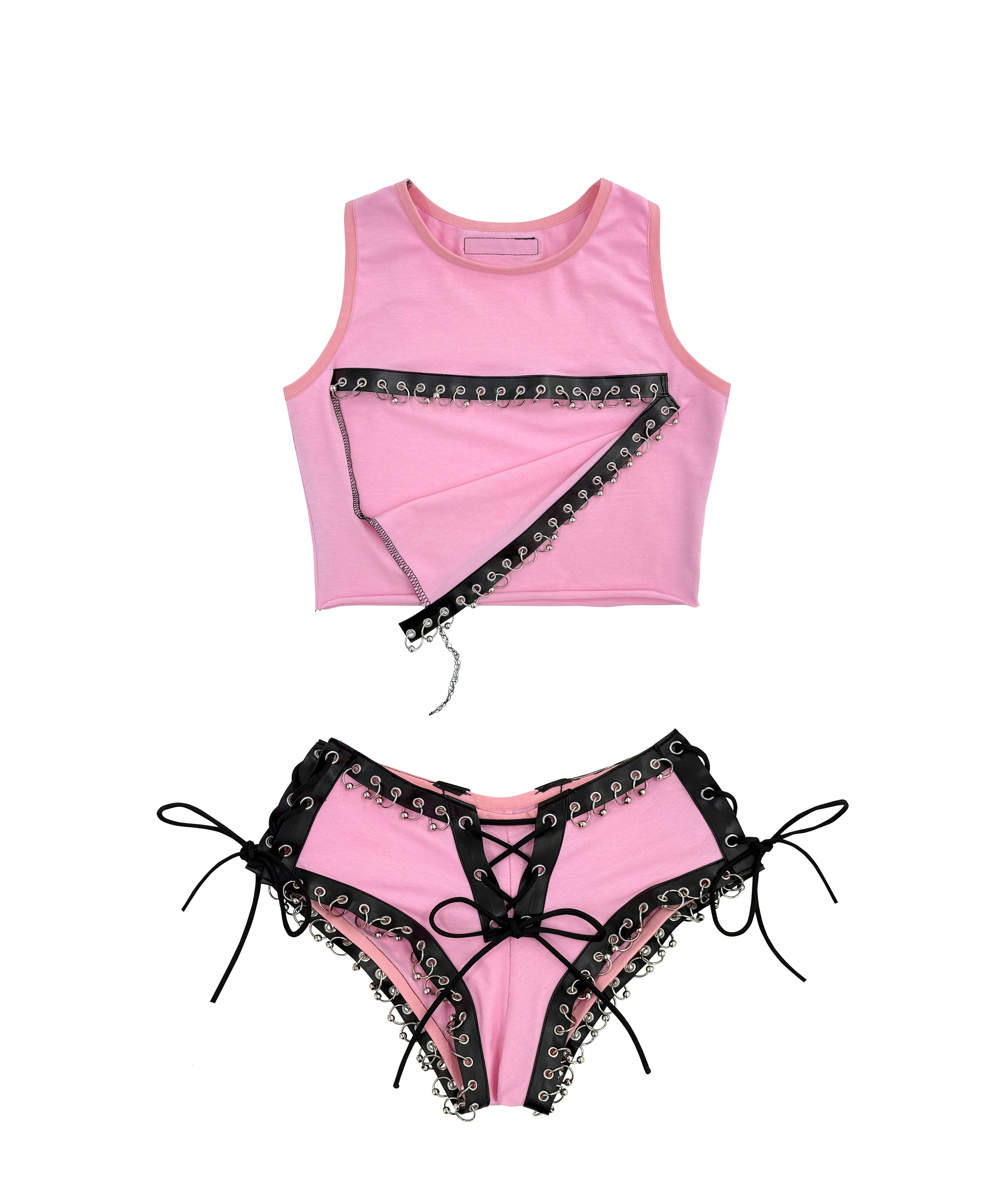 PIERCED DOLL MINI SHORTS - Image 5