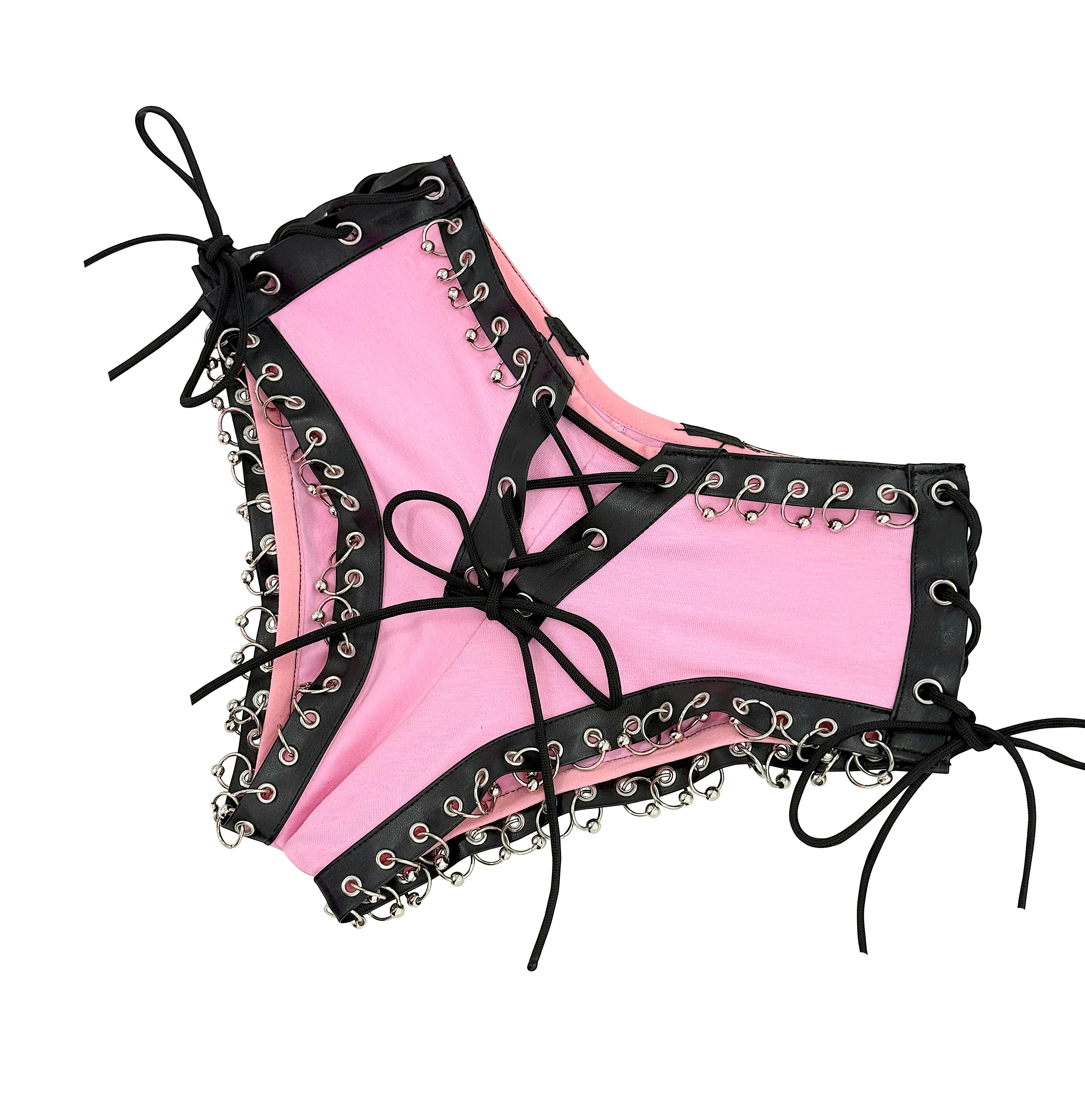 PIERCED DOLL MINI SHORTS - Image 8