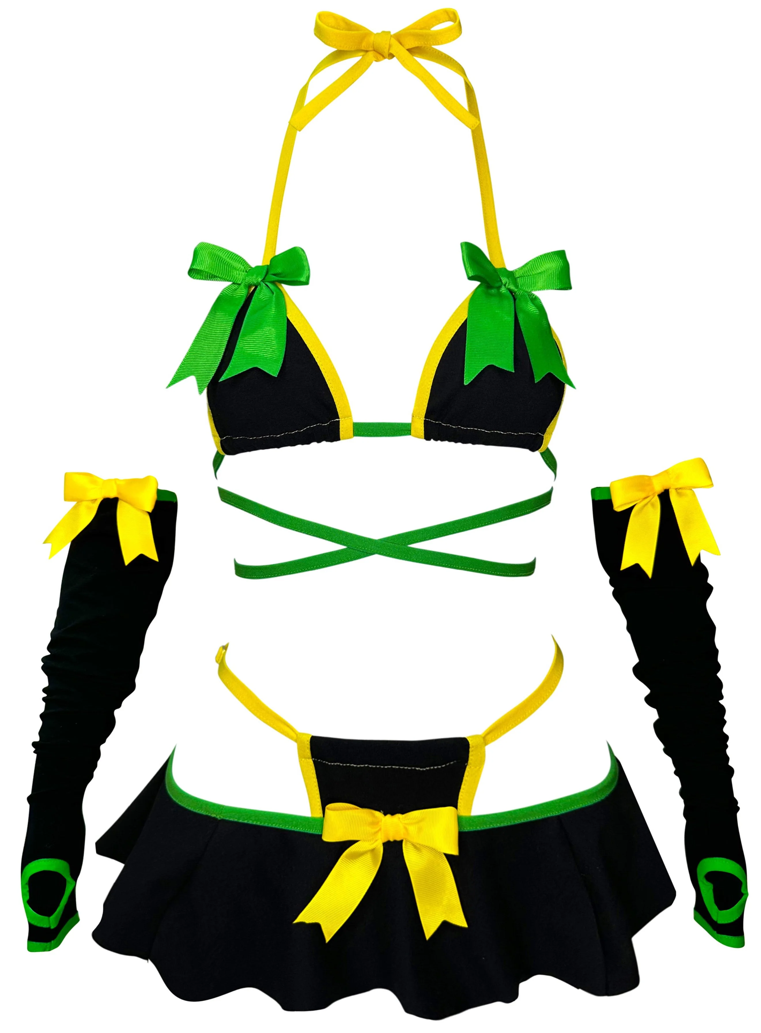 RTS JAMAICA BIKINI SET // SIZE D CUP MEDIUM