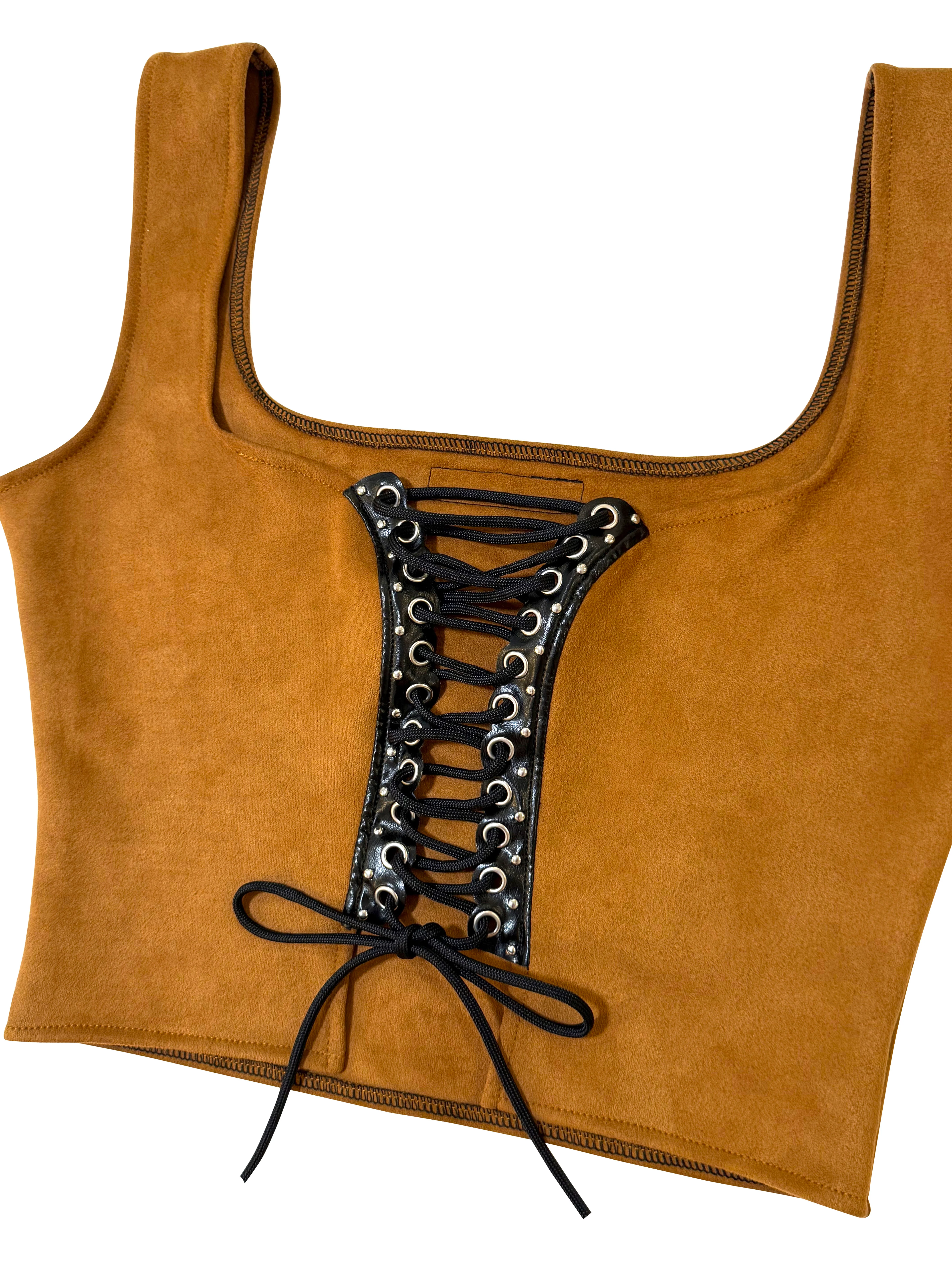 SALOON GIRL TOP AQUA - Image 12