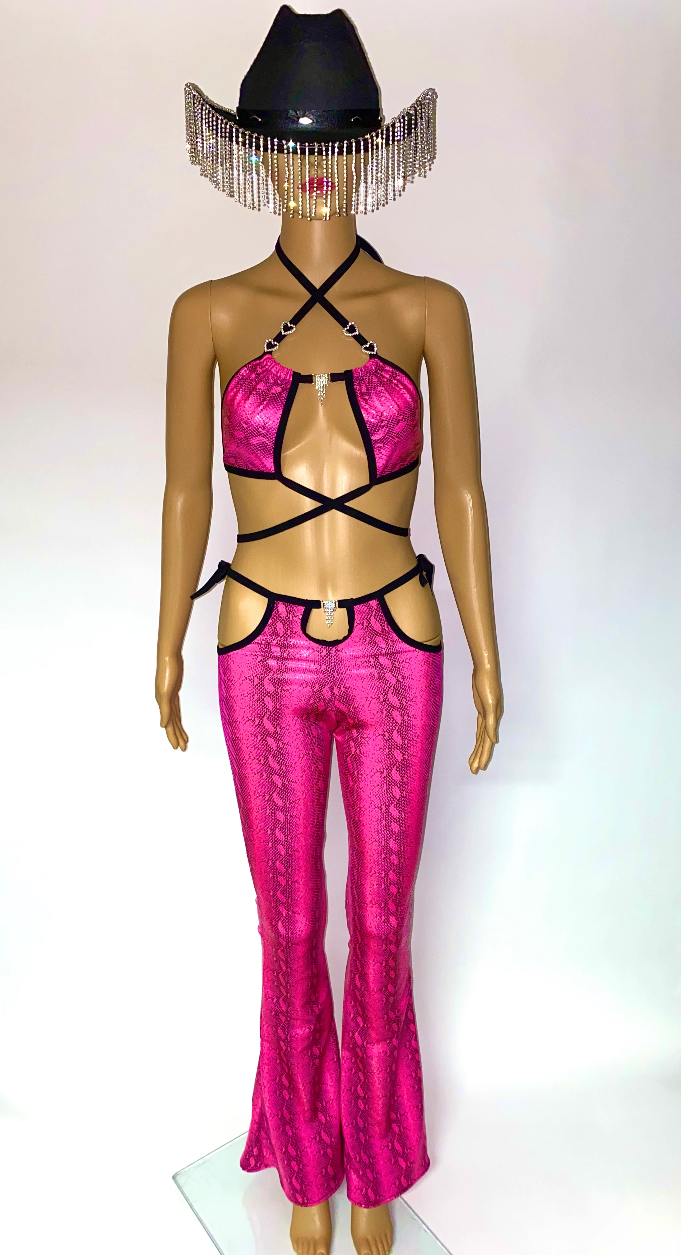 THE "AALIYAH DIAMANTE PANTS" multicolor - Image 19