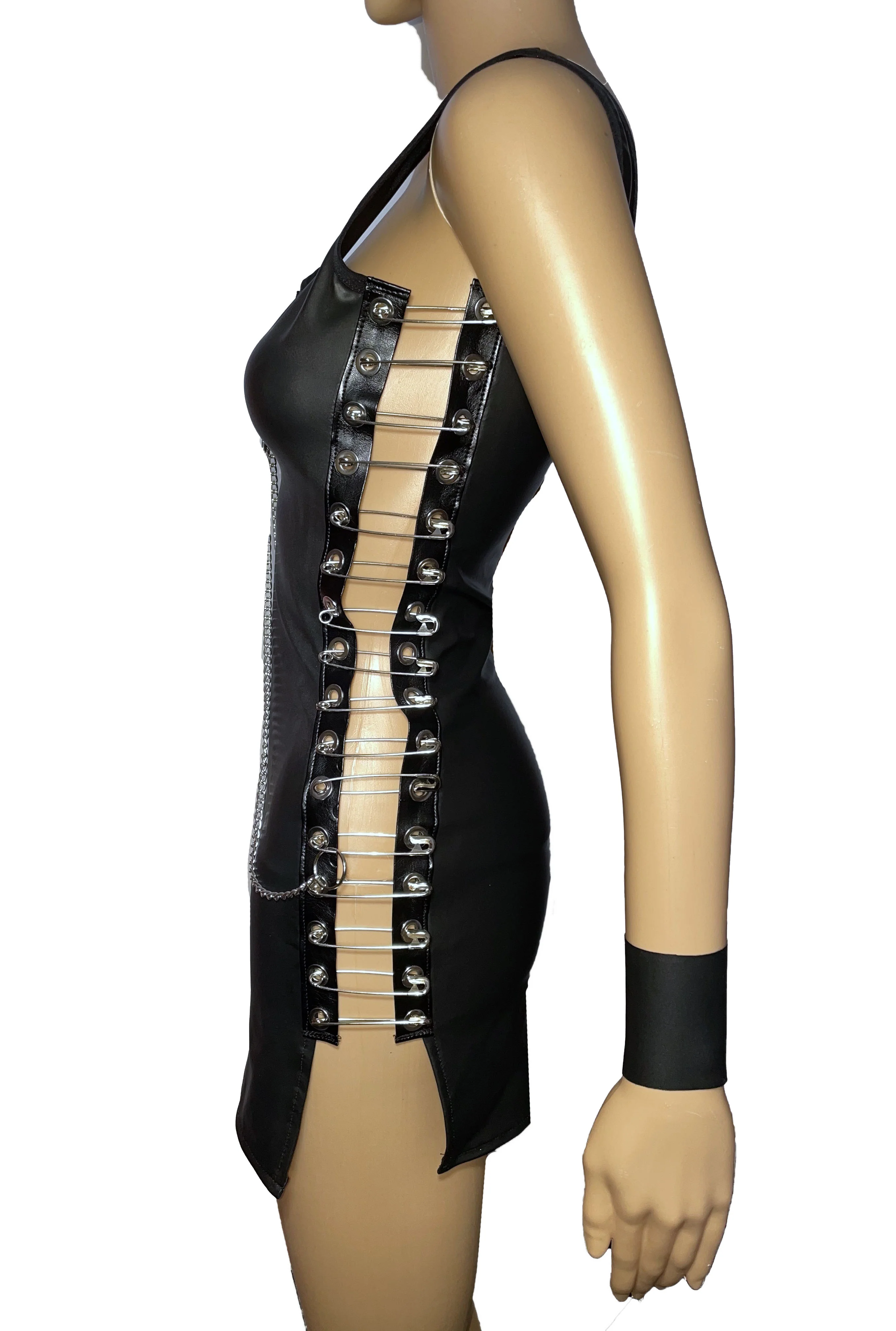 THE " ABYSS SAFETY PIN DRESS" - Image 4