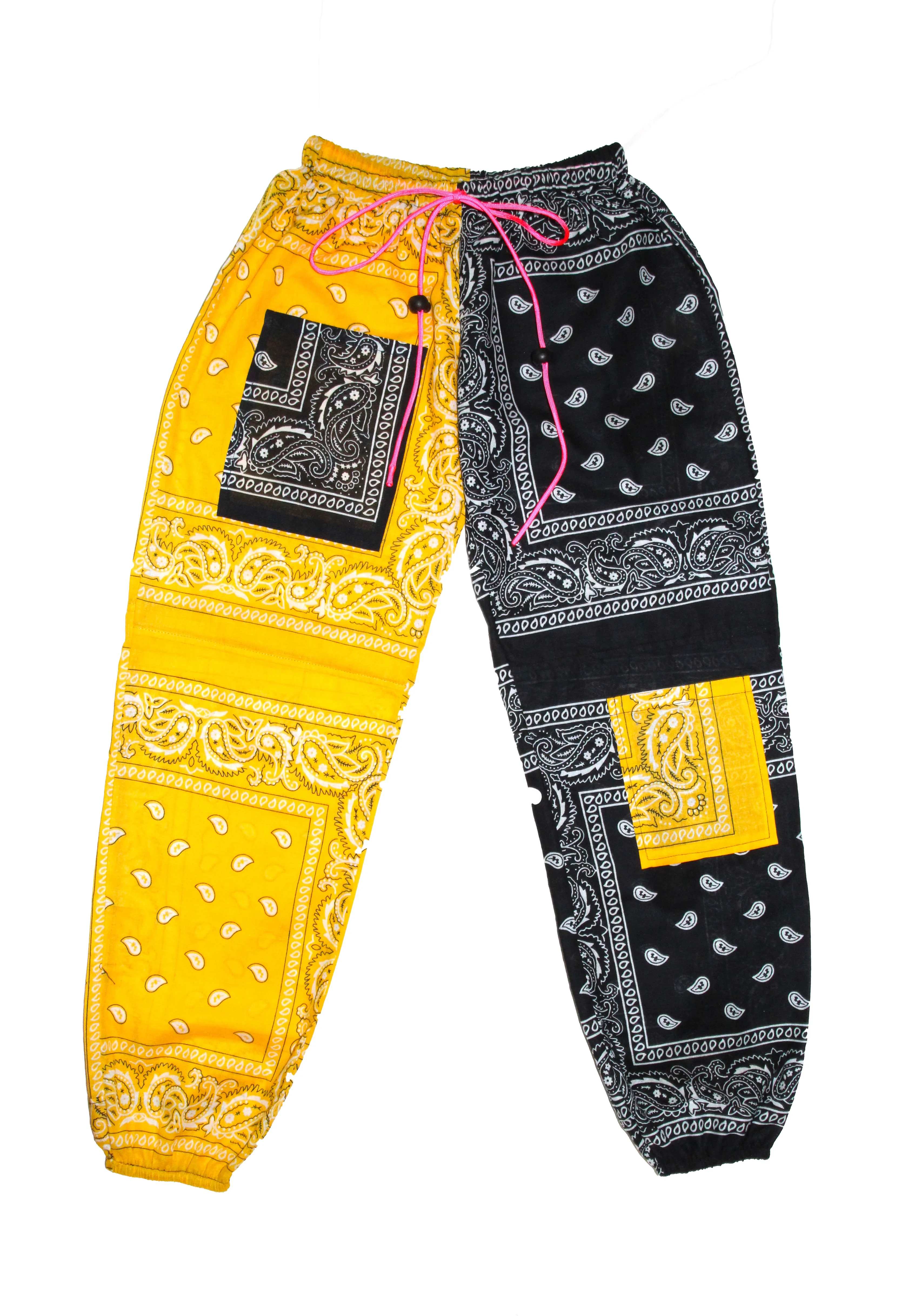 THE  BICOLOR BANDANA PANTS - Image 4