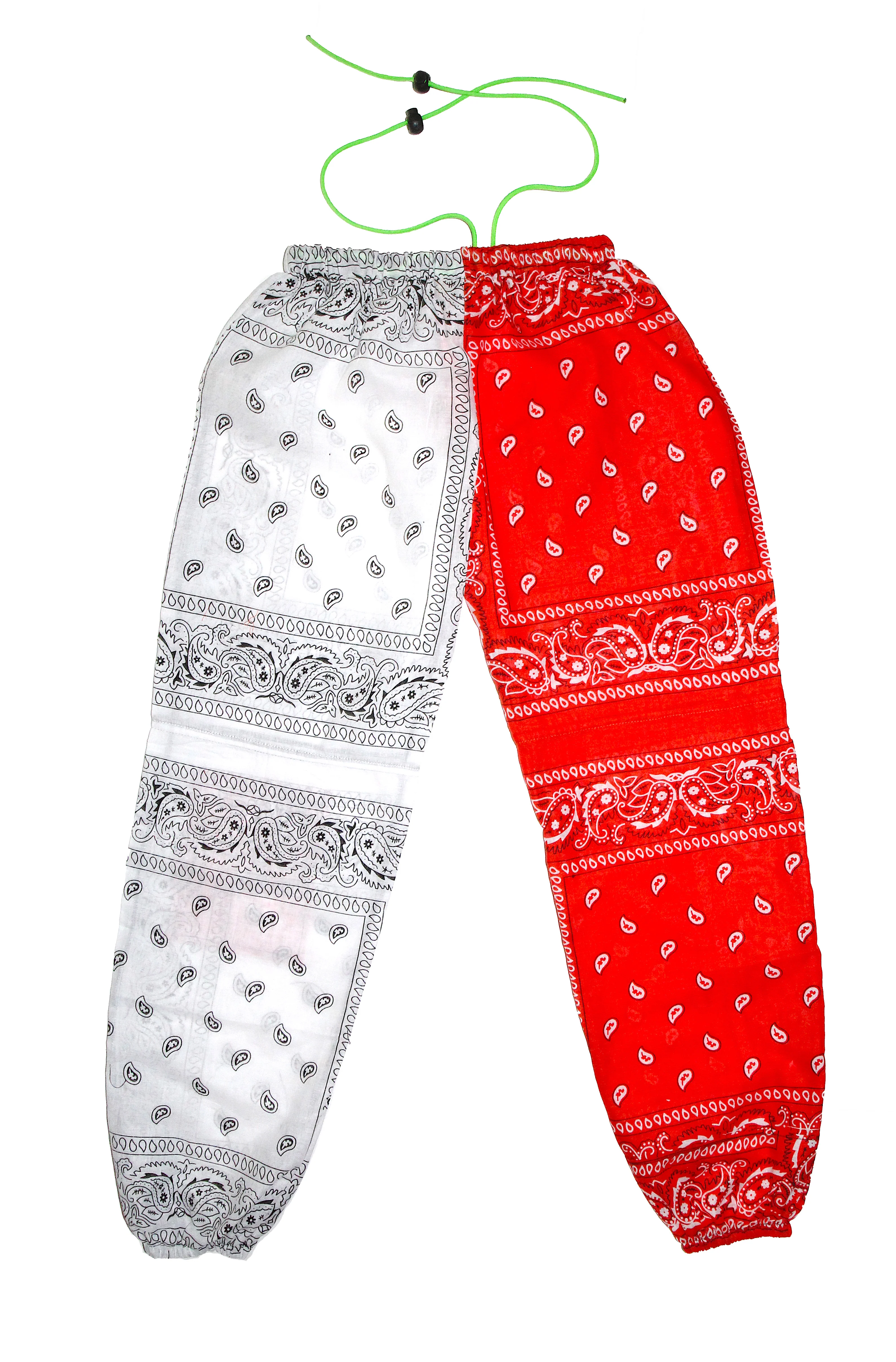 THE  BICOLOR BANDANA PANTS - Image 9