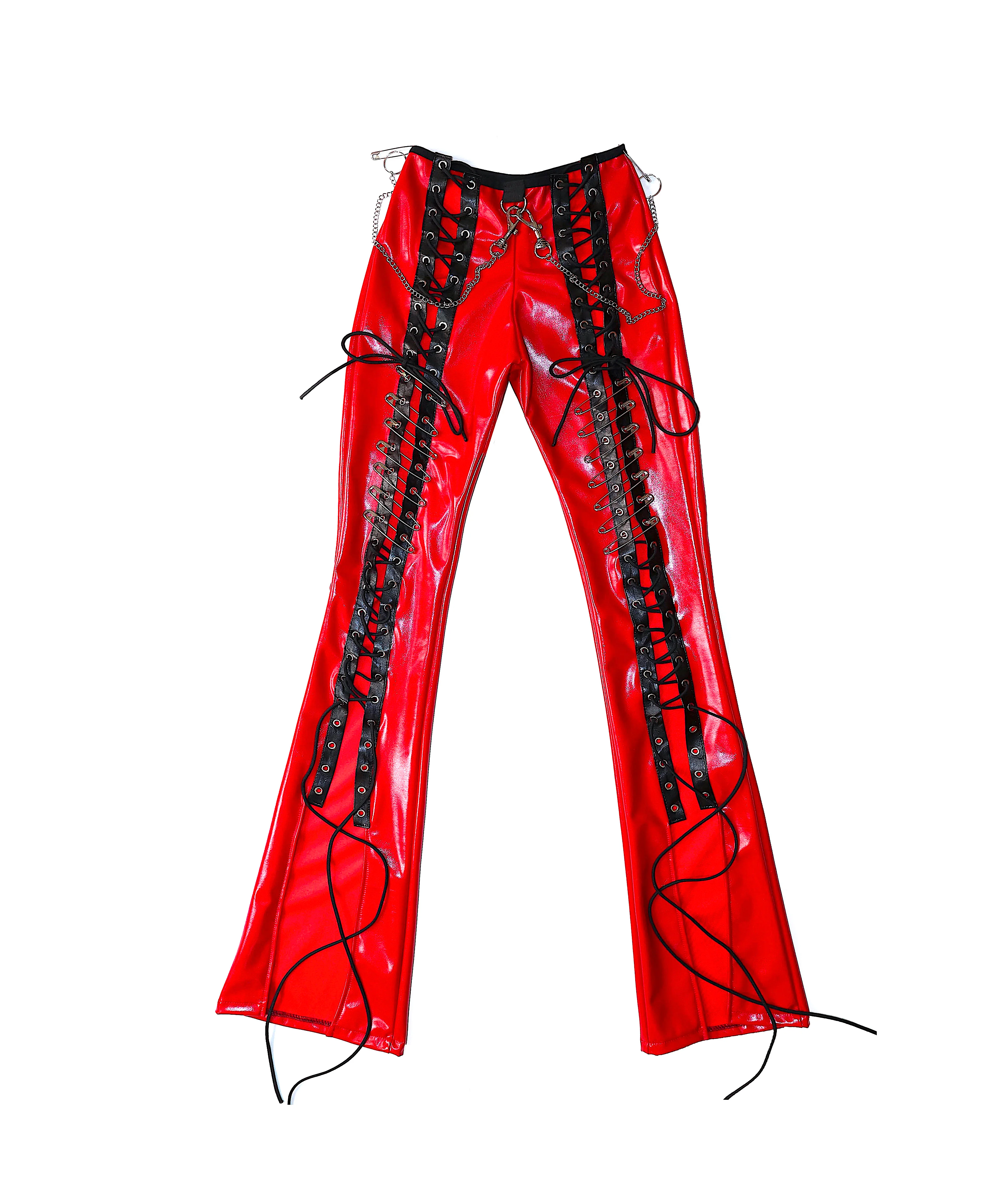 THE " INFERNO" LACED'UP  PANTS - Image 3