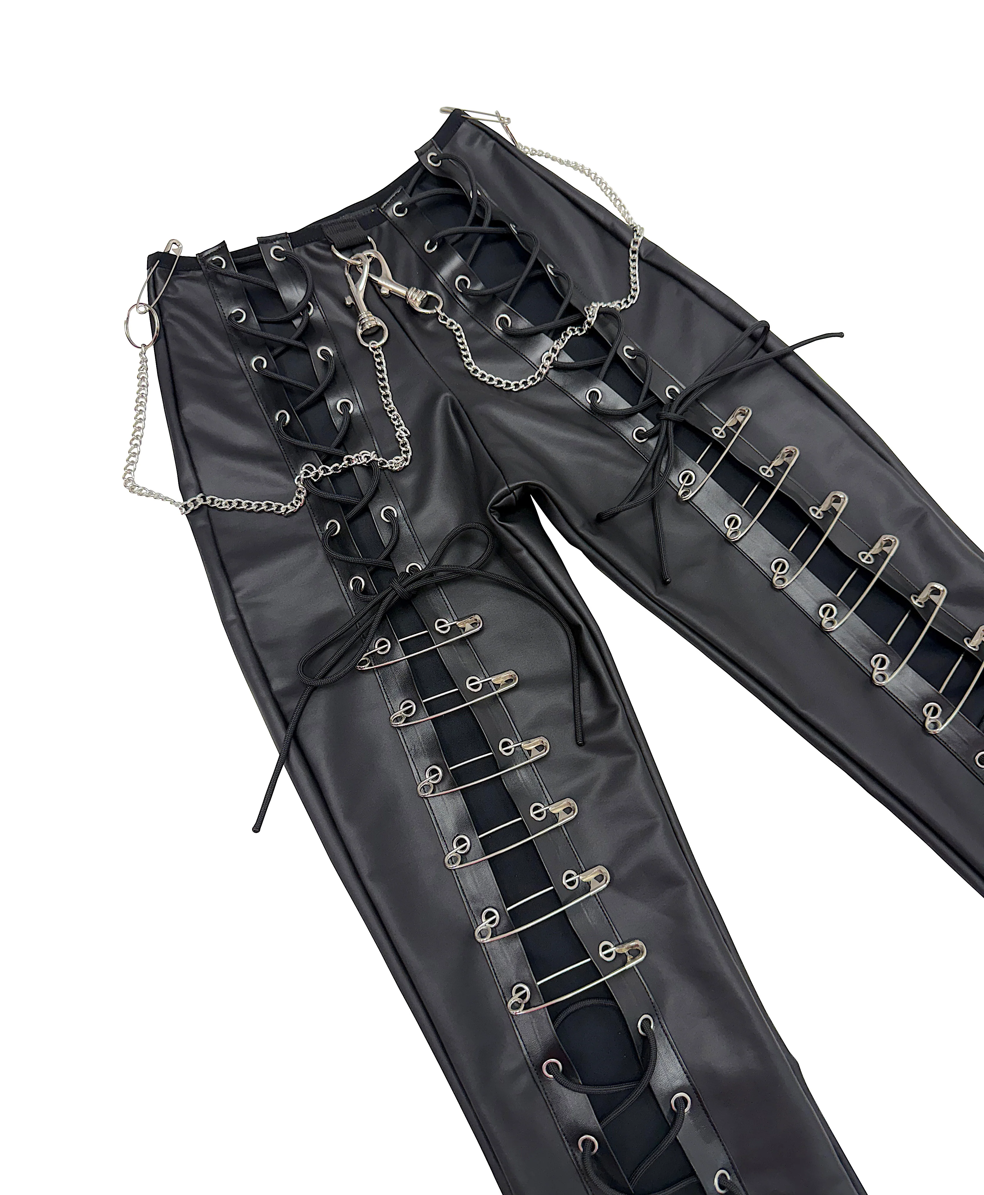 THE " INFERNO" LACED'UP  PANTS - Image 5