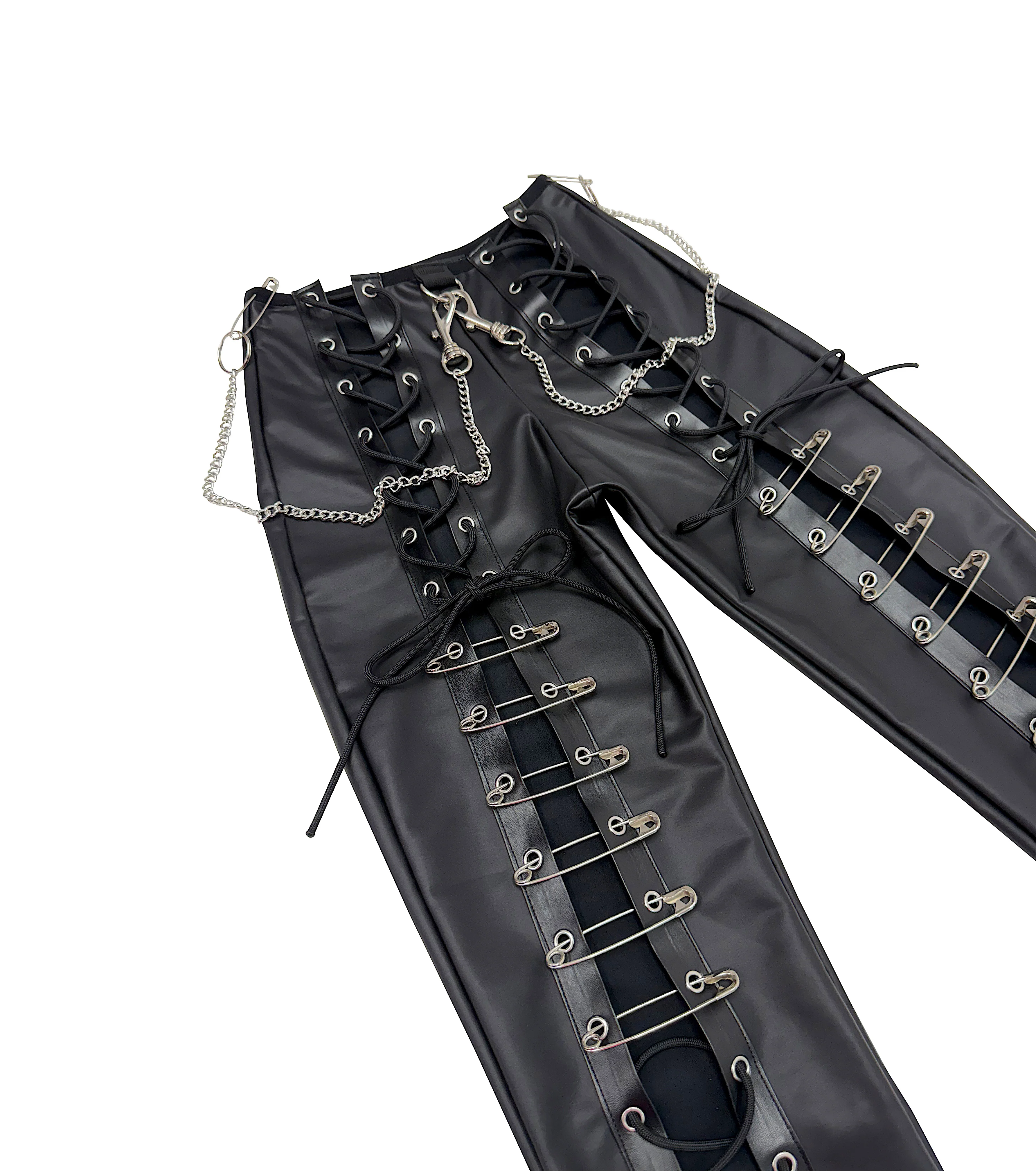 THE " INFERNO" LACED'UP  PANTS - Image 9