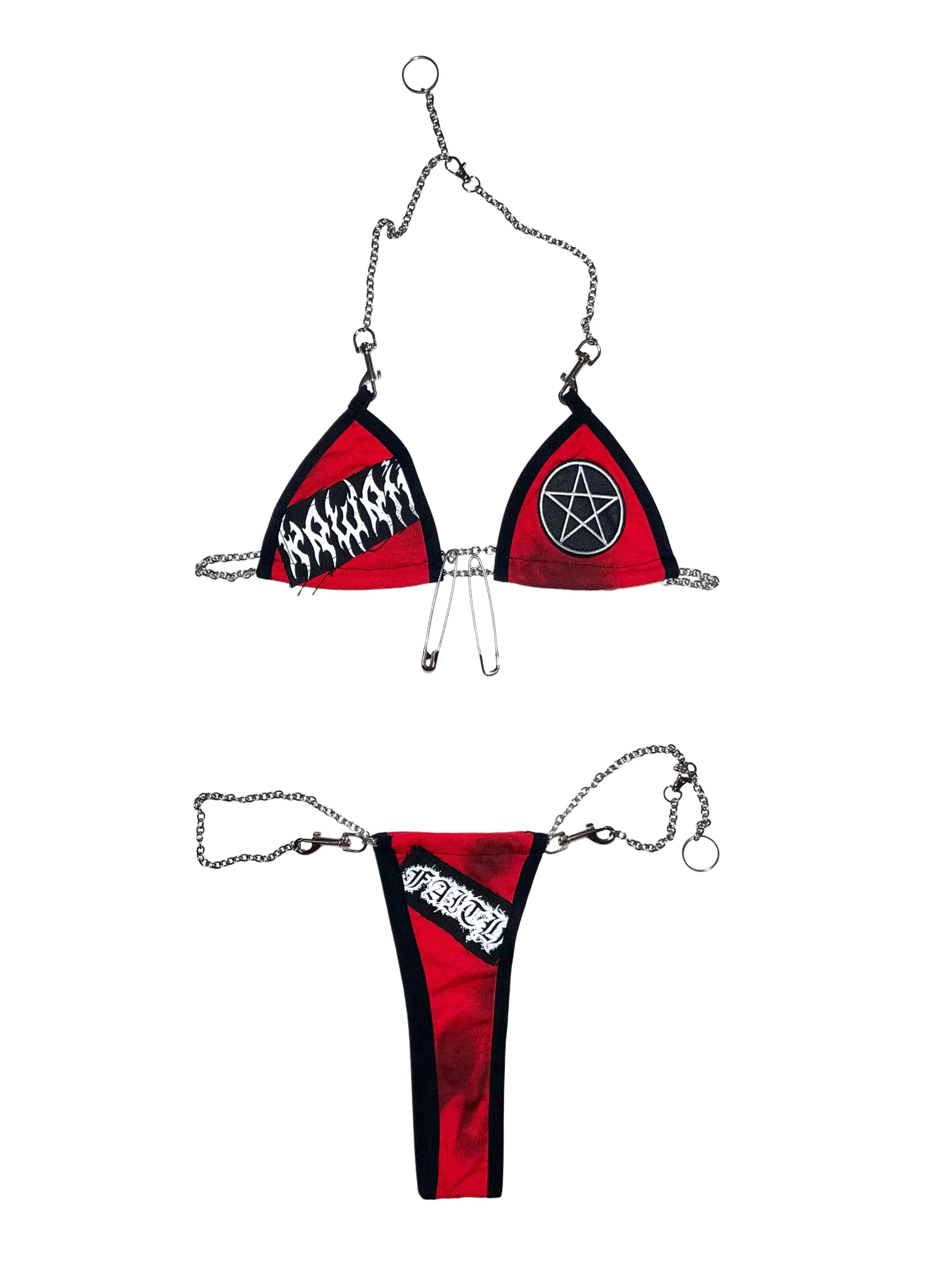 MAVERICK CHAIN BIKINI (PENTAGRAM) - Image 5