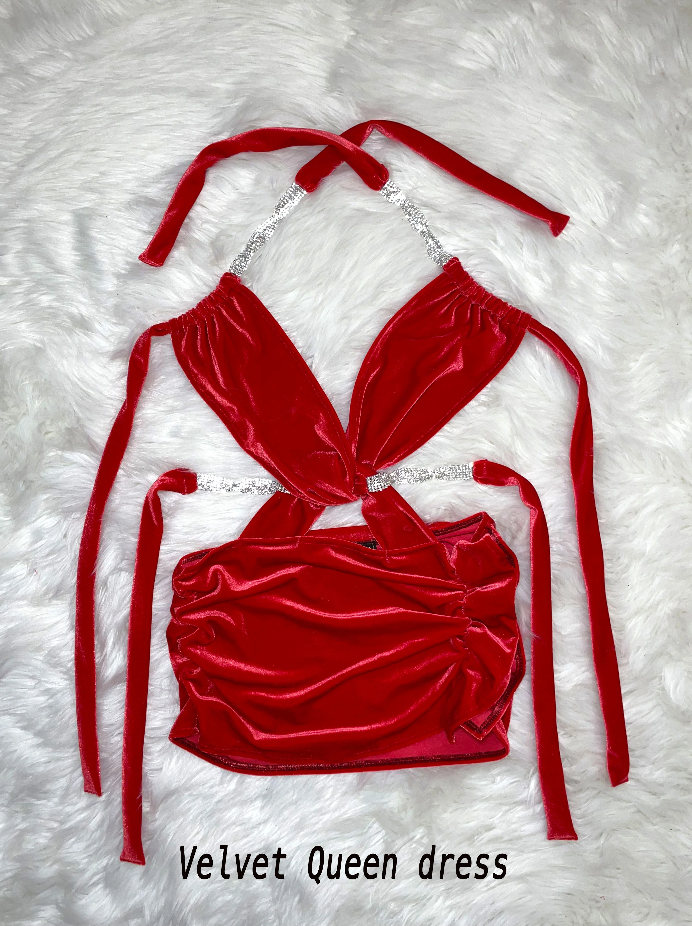 THE " VELVET QUEEN " DRESS - Image 3