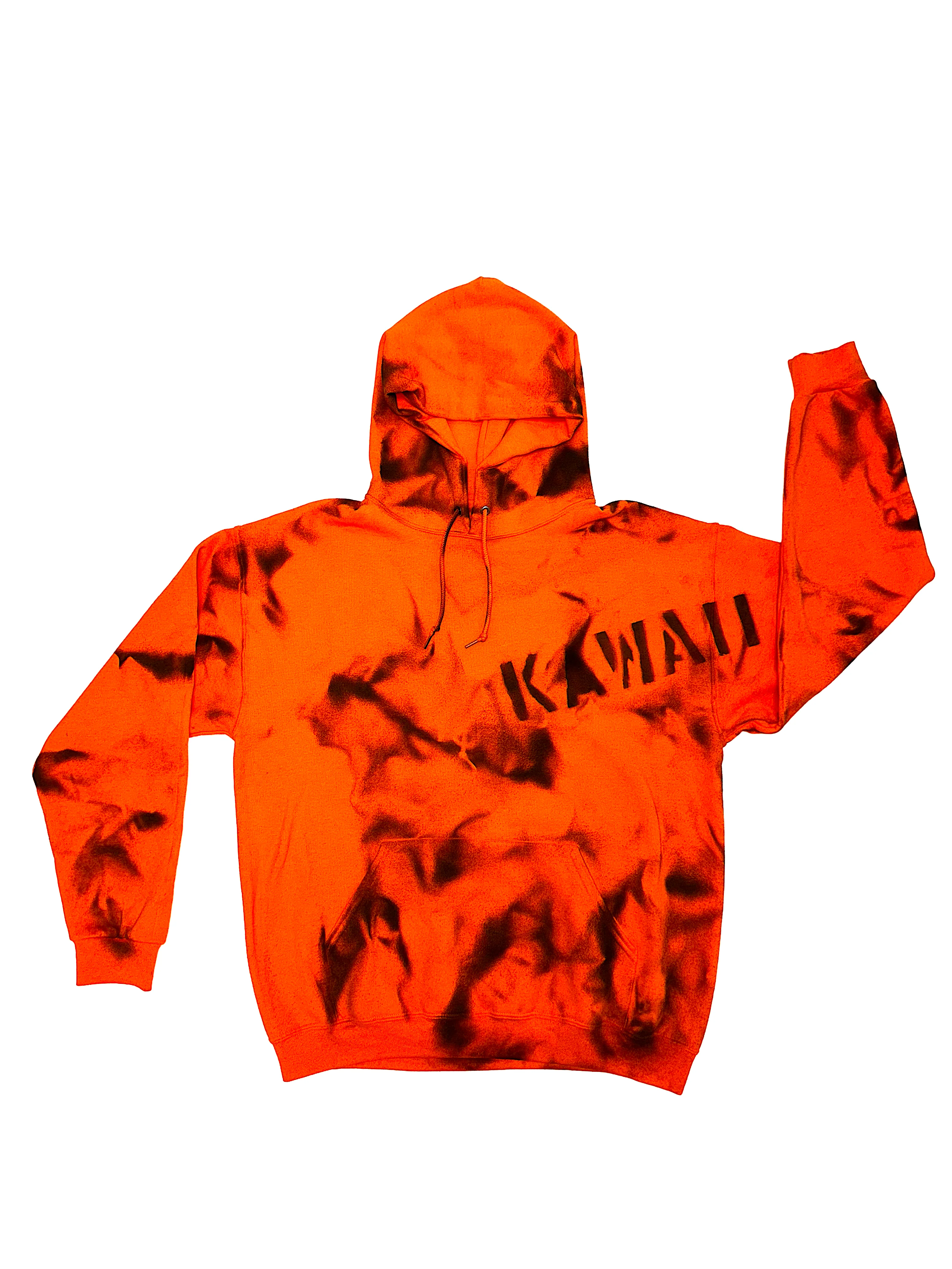 TIE DYE REWORKED HOODIE - Image 4