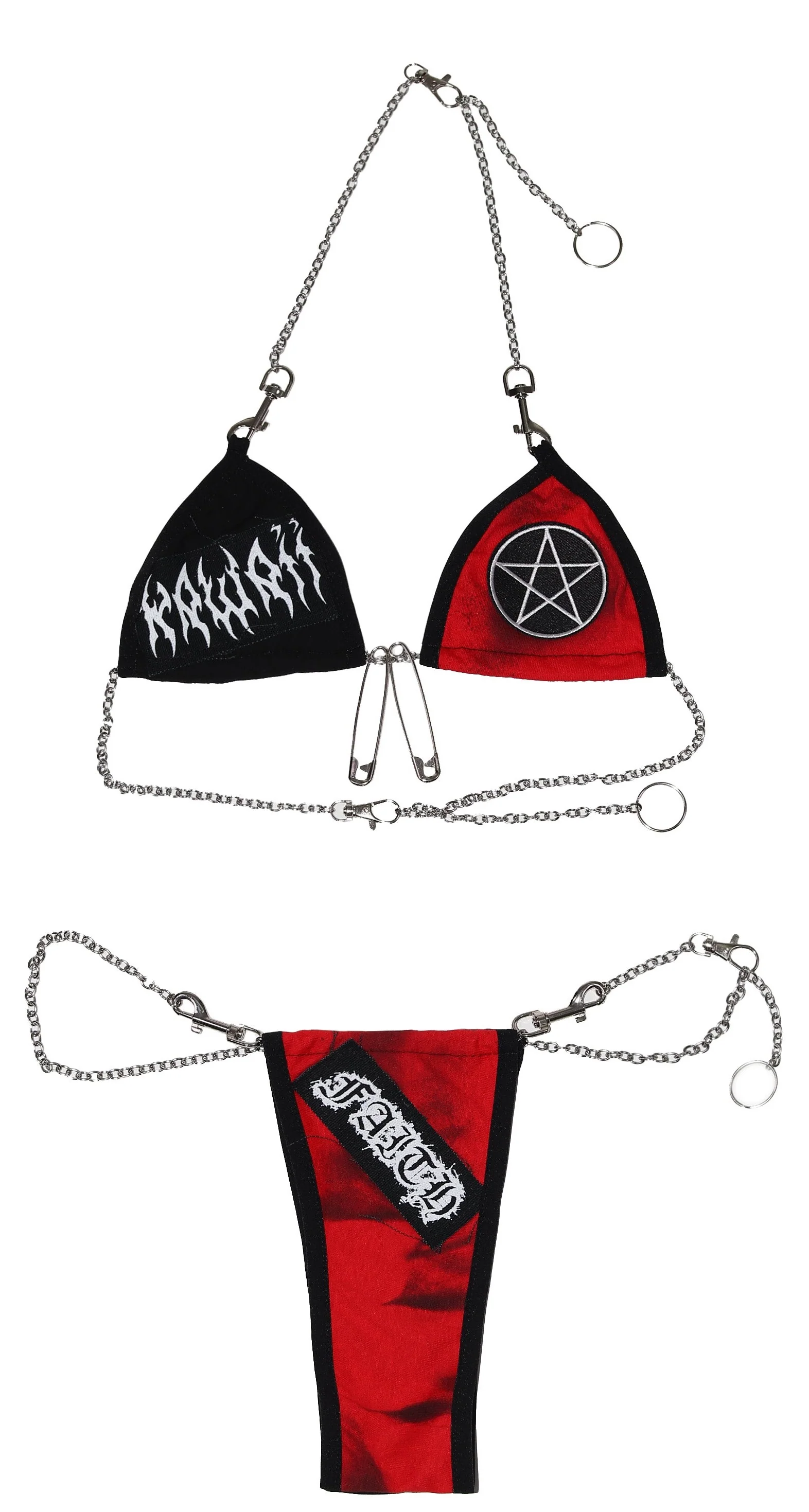 TWO TONE MAVERICK BIKINI (PENTAGRAM) - Image 2