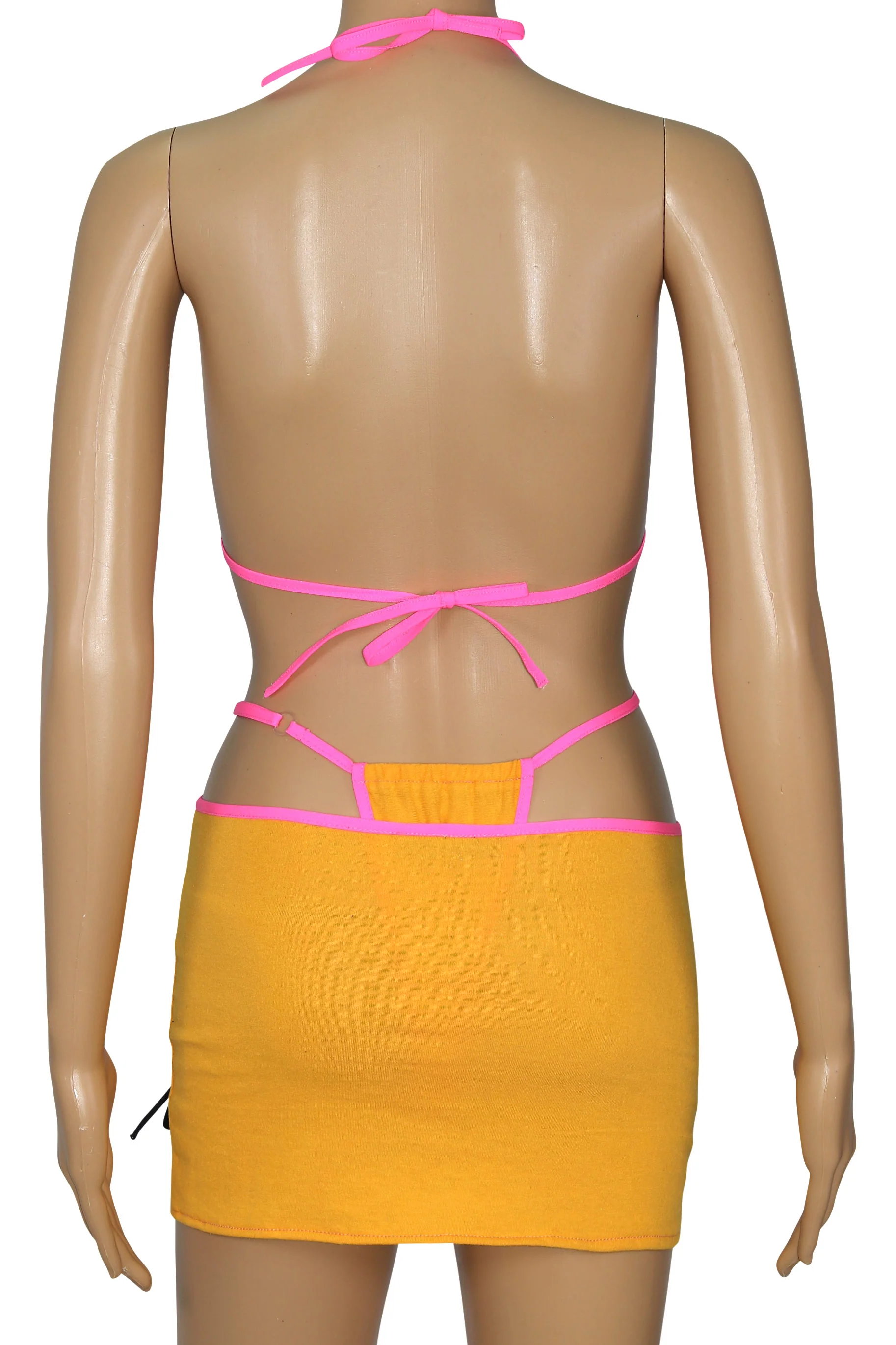YELLOW KILLER KLOWNS SKIRT SET - Image 5